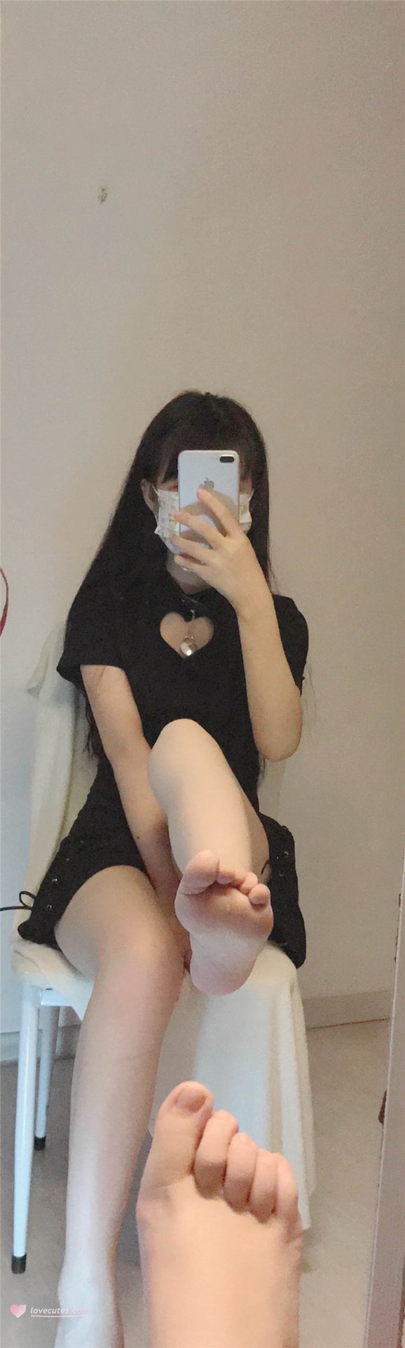 [Phòng riêng] Shaonv Yinghua - Selfie Bundle: bộ ảnh phòng riêng selfie chi tiết hở ngực bộ ảnh 277P4V