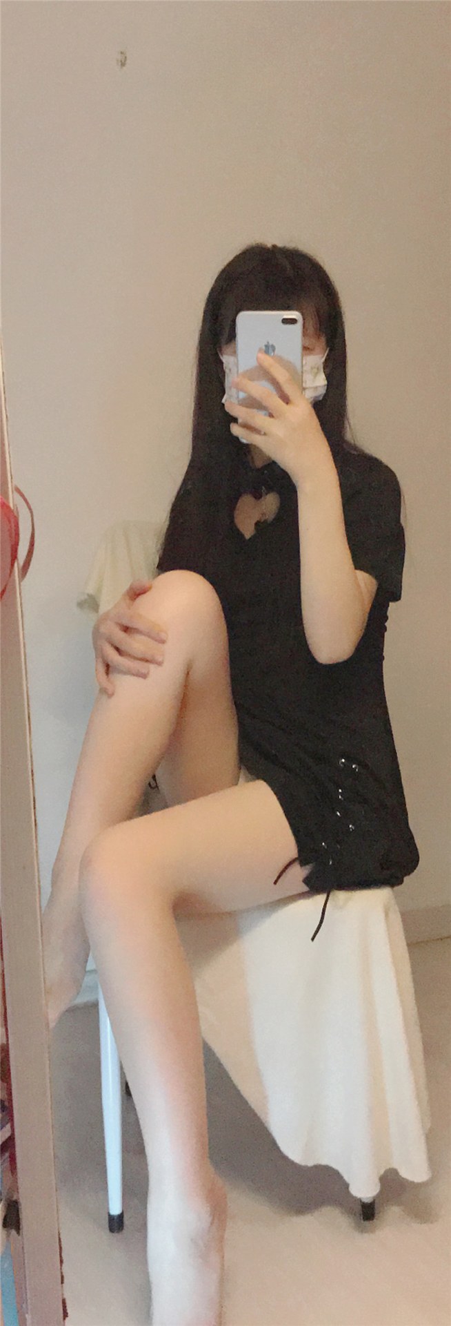 [Phòng riêng] Shaonv Yinghua - Selfie Bundle: bộ ảnh phòng riêng selfie chi tiết hở ngực bộ ảnh 277P4V
