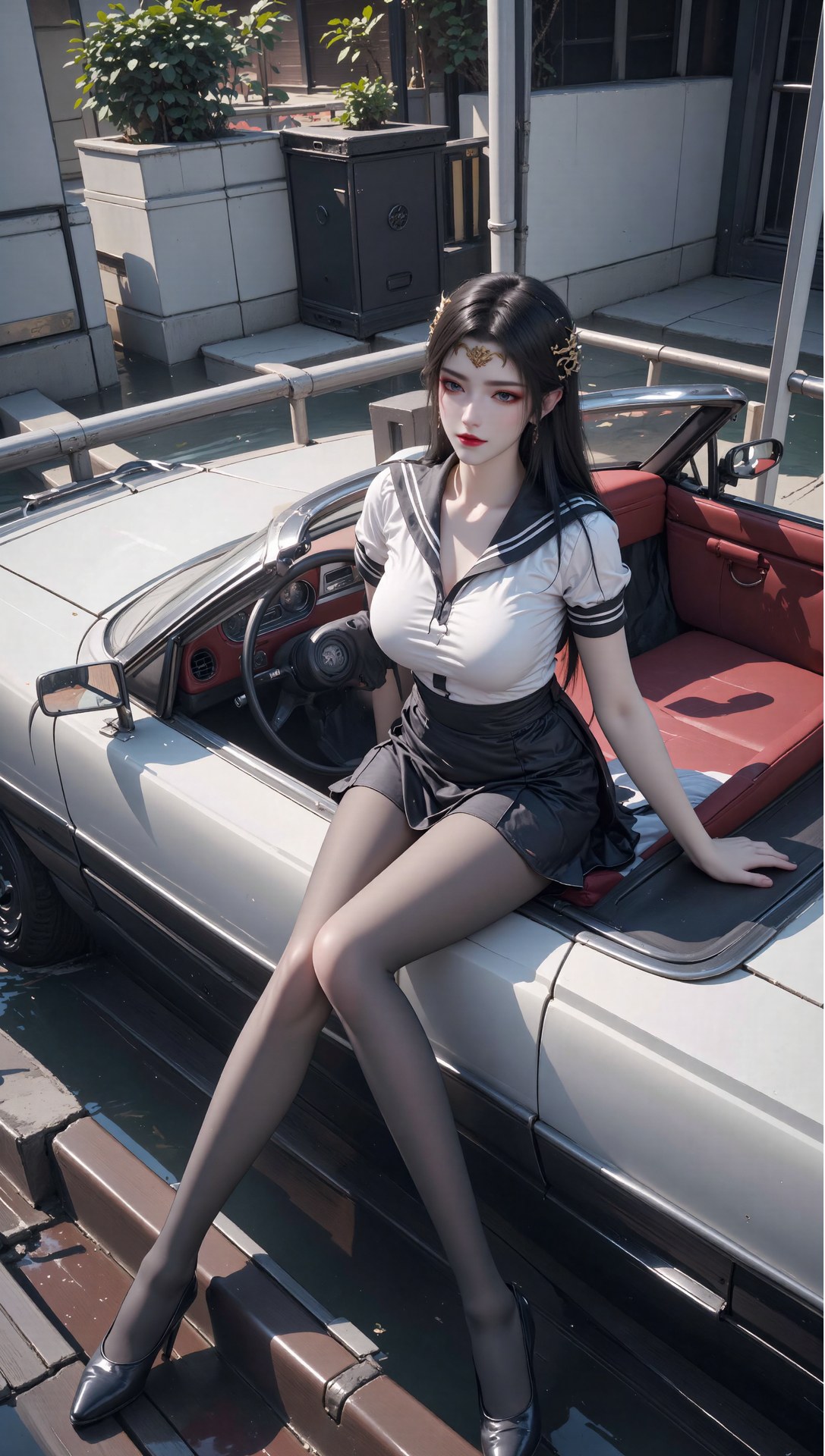 AI Porn - 斗破苍穹 美杜莎：古风角色寫真長髮AI成人向圖集 71P