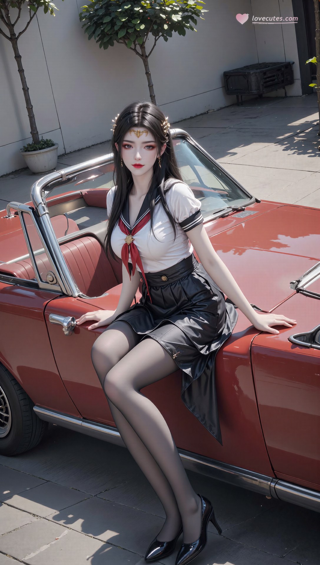 AI Porn - 斗破苍穹 美杜莎：古风角色寫真長髮AI成人向圖集 71P