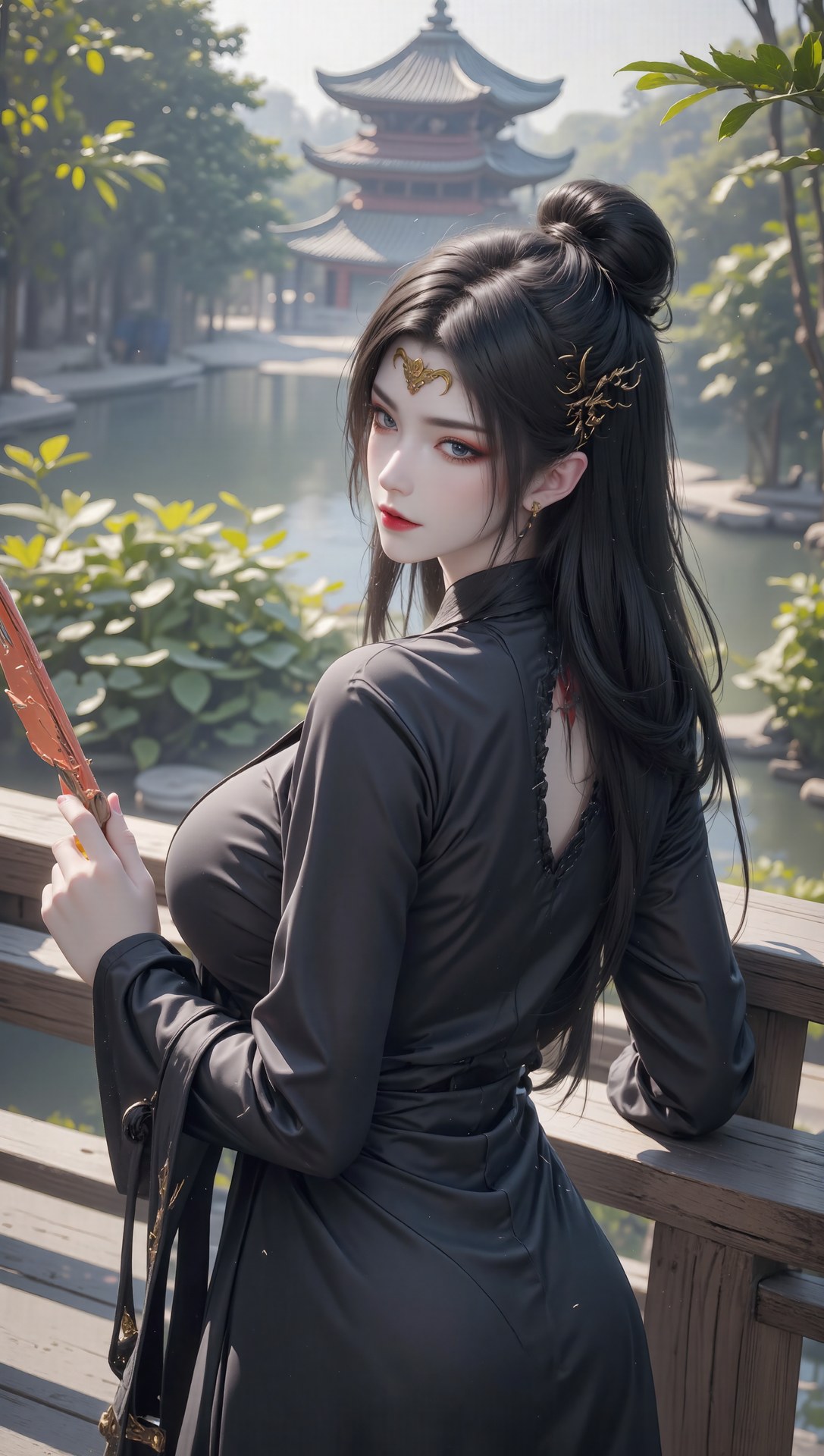 AI Porn - 斗破苍穹 美杜莎：古风角色寫真長髮AI成人向圖集 71P