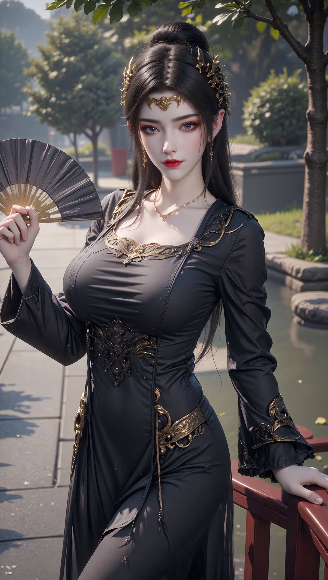 AI Porn - 斗破苍穹 美杜莎：古风角色寫真長髮AI成人向圖集 71P