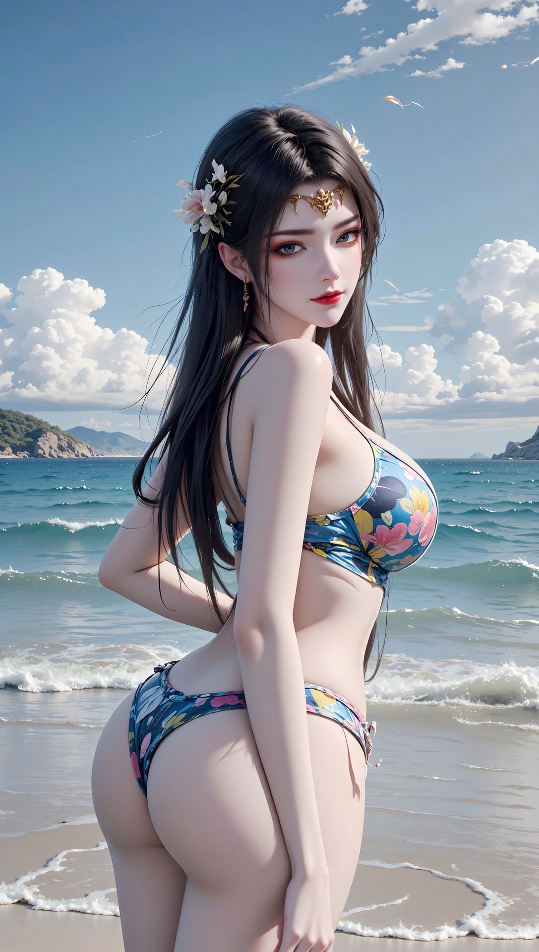AI Porn - 斗破苍穹 美杜莎：古风角色寫真長髮AI成人向圖集 71P