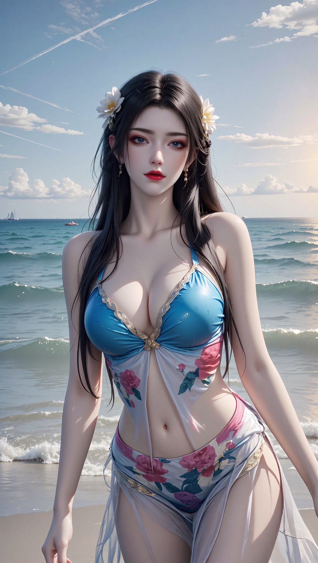 AI Porn - 斗破苍穹 美杜莎：古风角色寫真長髮AI成人向圖集 71P
