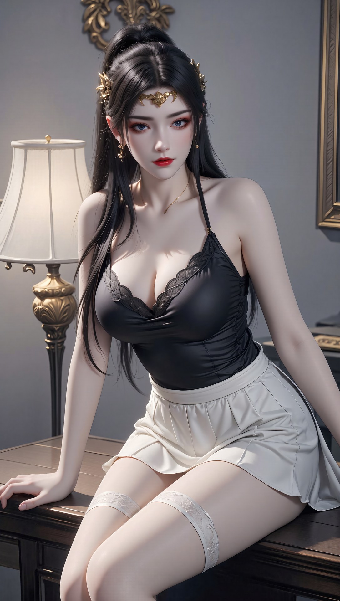 AI Porn - 斗破苍穹 美杜莎：古风角色寫真長髮AI成人向圖集 71P