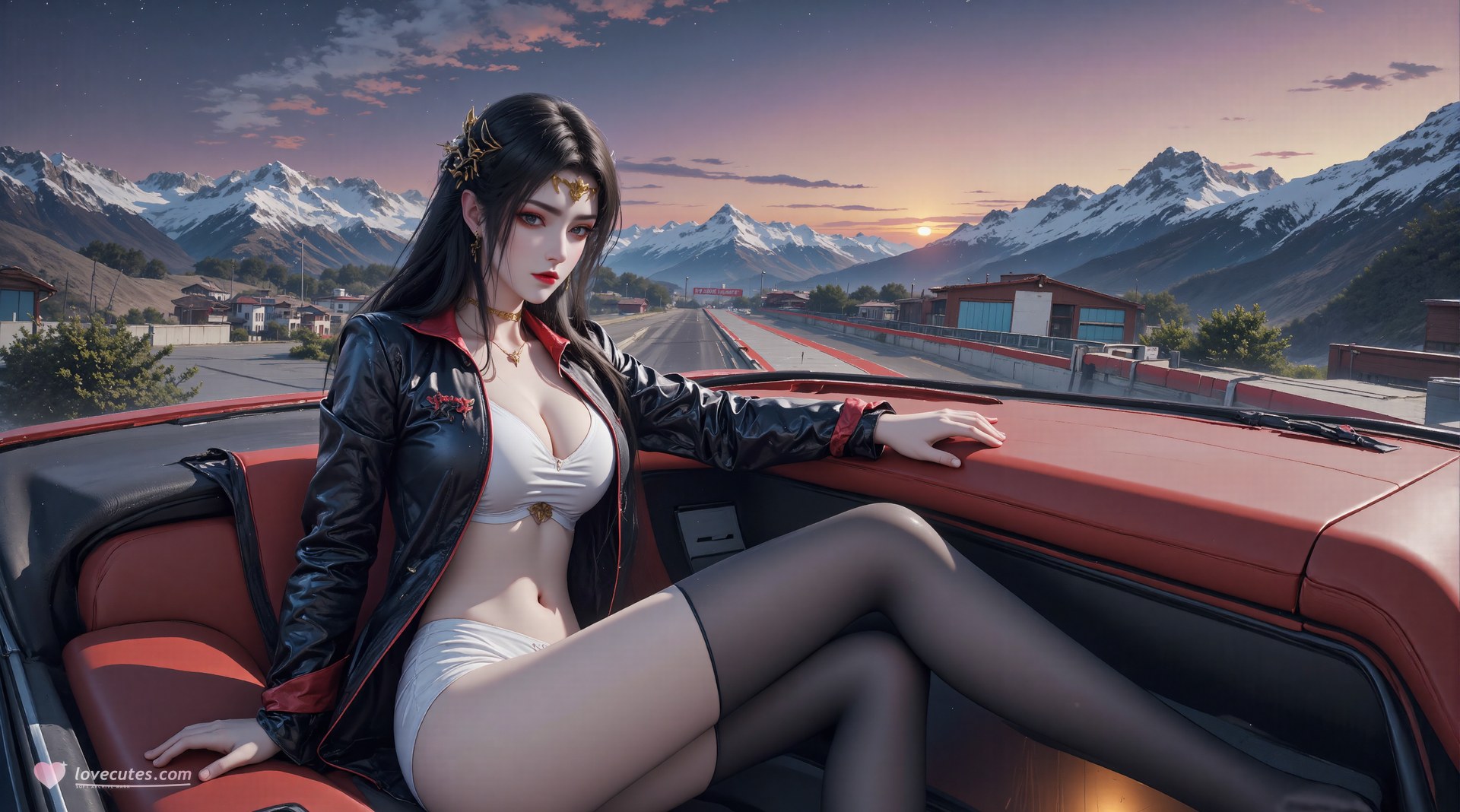 AI Porn - 斗破苍穹 美杜莎：古风角色寫真長髮AI成人向圖集 71P