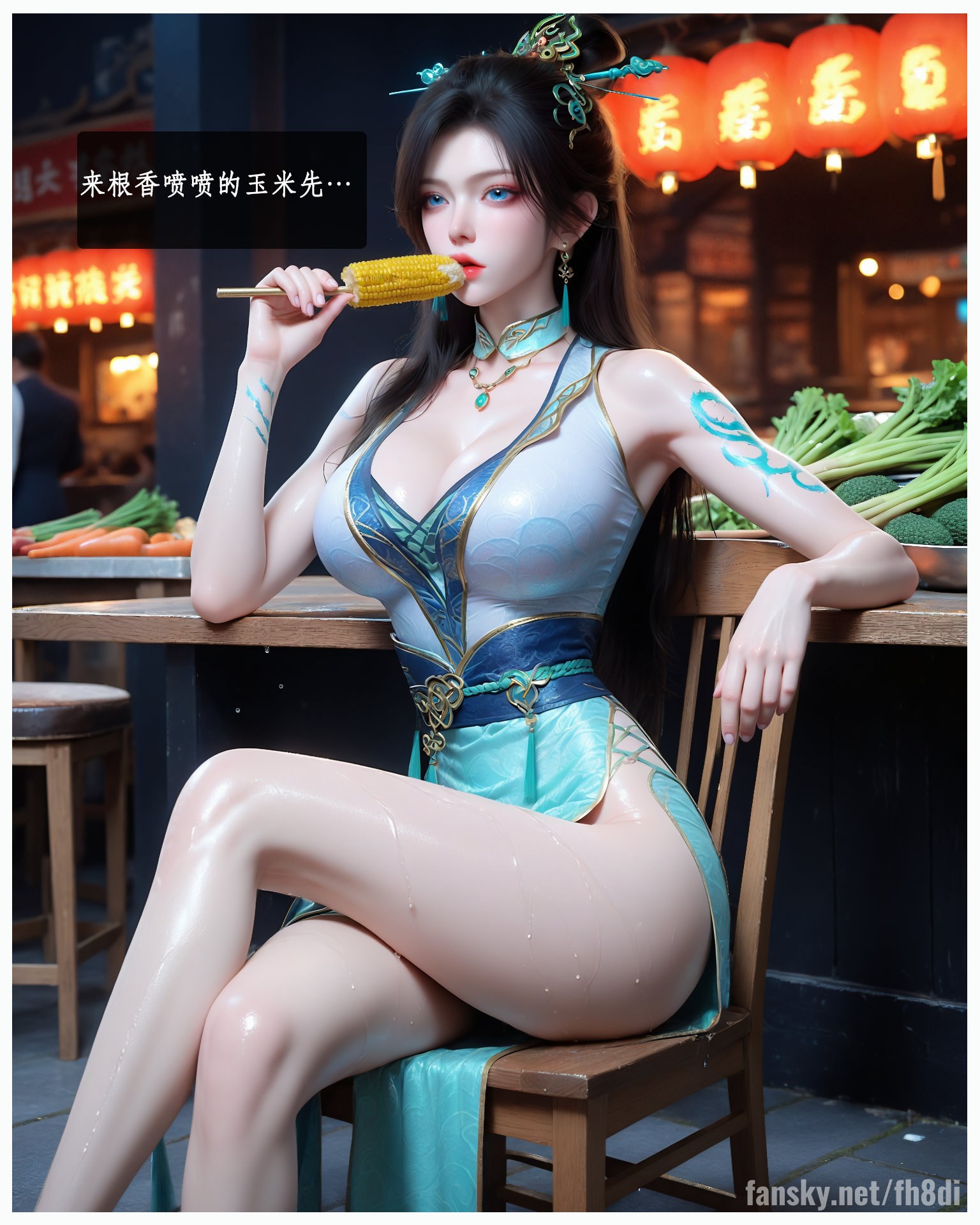 AI Porn - 闘破蒼穹 青鳞 古風 キャラクター画像集 ロングヘア AI画像ギャラリー 159P