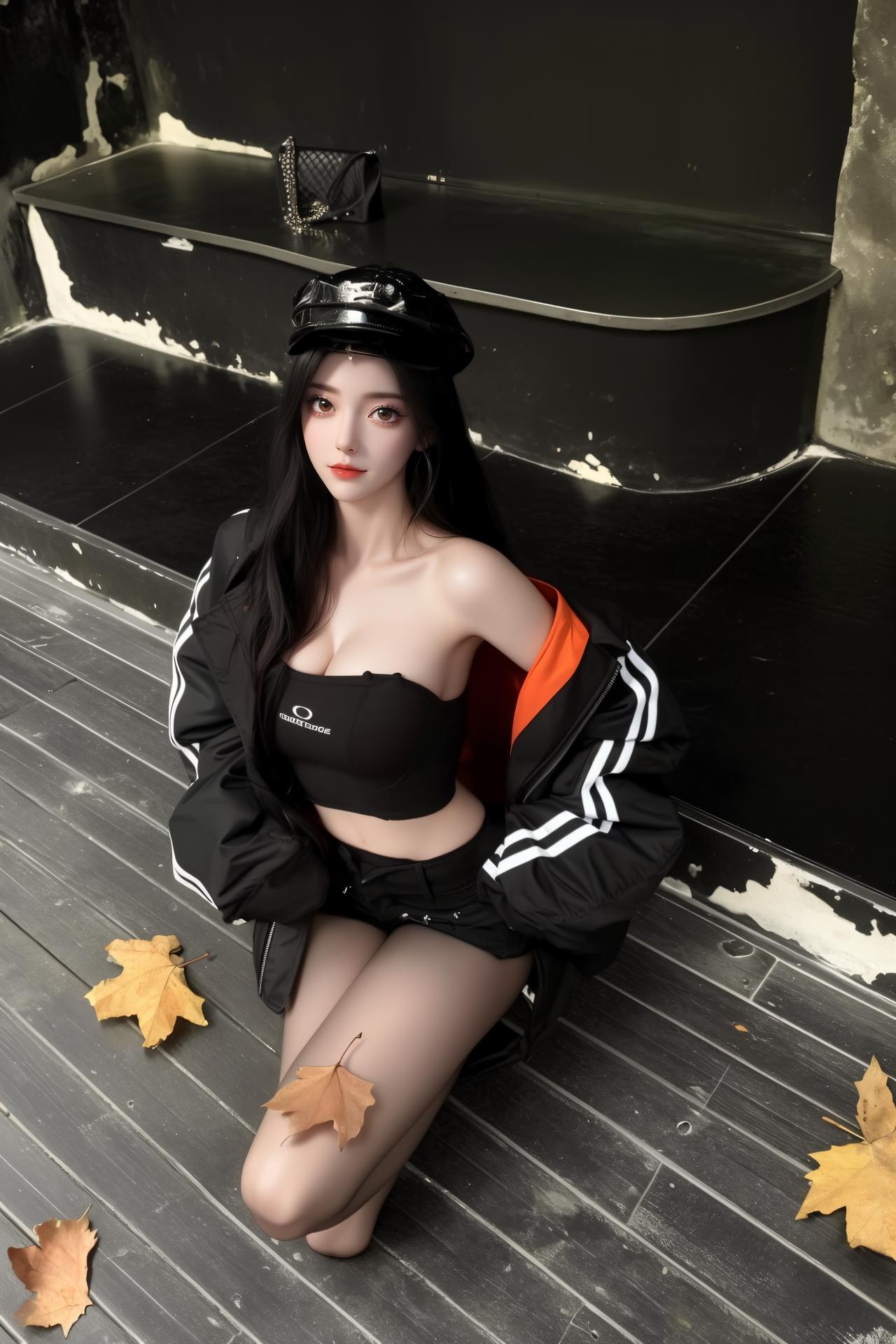 AI Porn - Liu Shen cổ phong bộ ảnh nhân vật tóc dài bộ sưu tập AI 27P