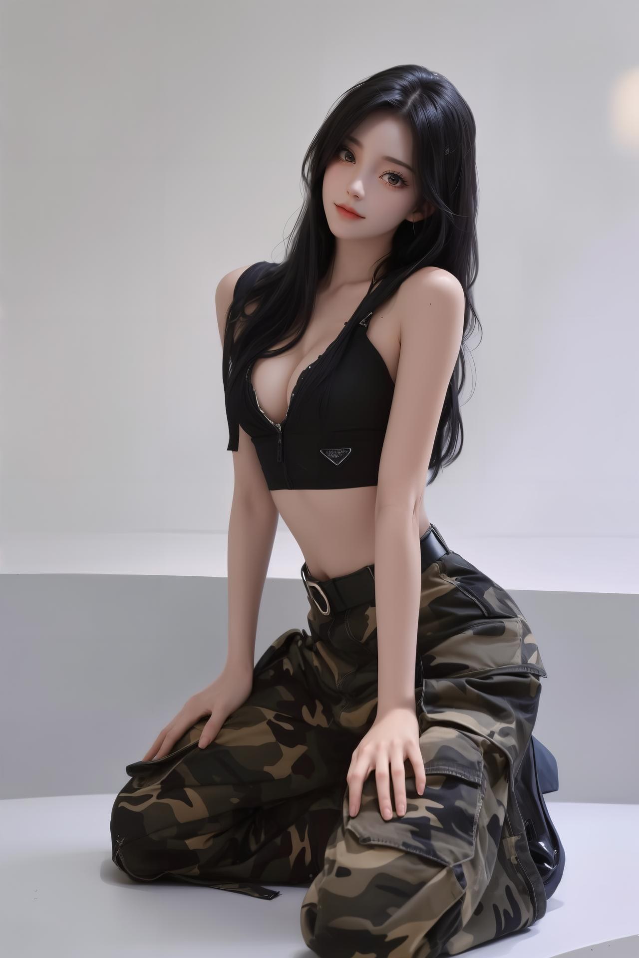 AI Porn - Liu Shen cổ phong bộ ảnh nhân vật tóc dài bộ sưu tập AI 27P
