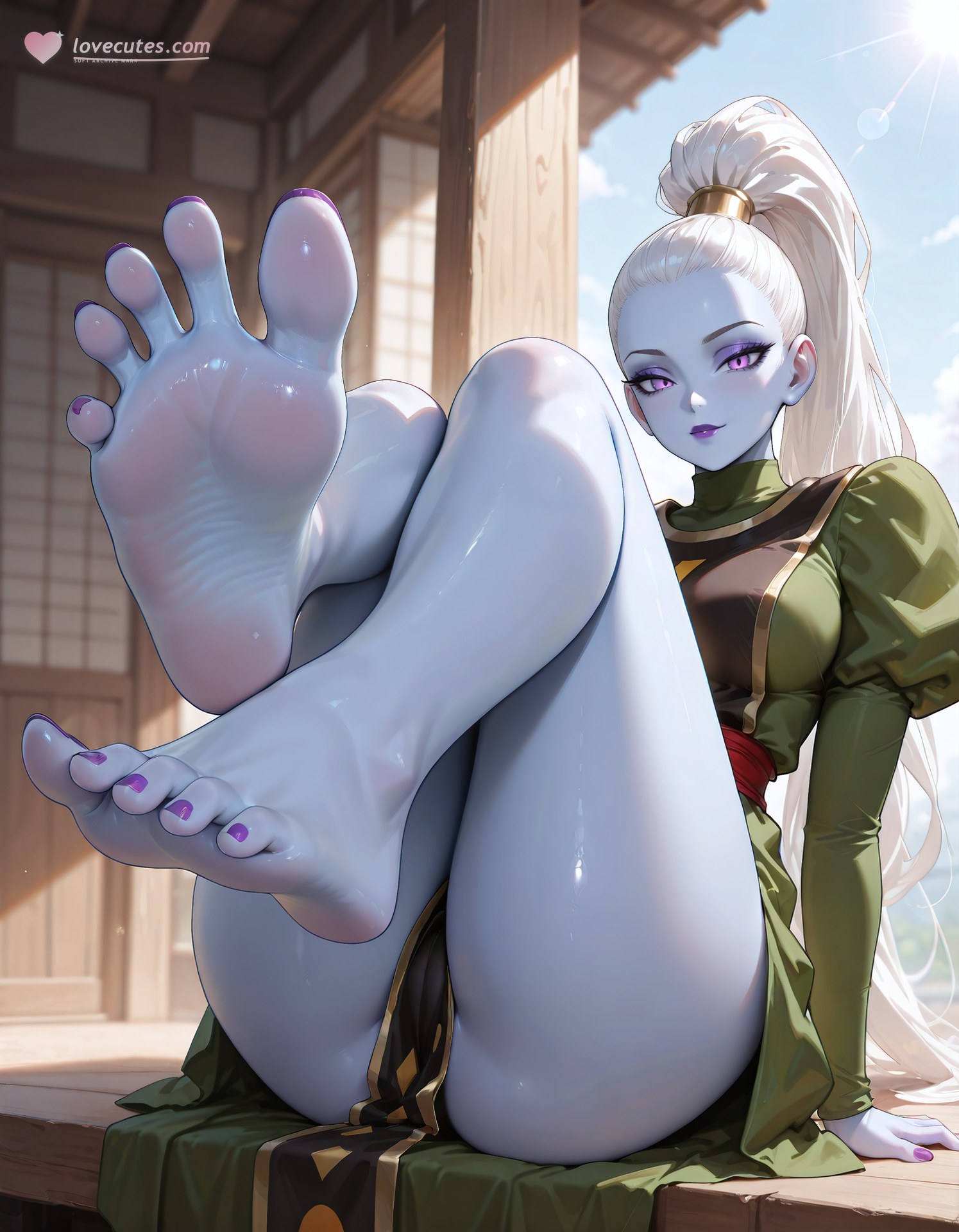 AI Porn - 龙珠 芭朵斯：緊身衣角色寫真長髮AI成人向圖集 114P