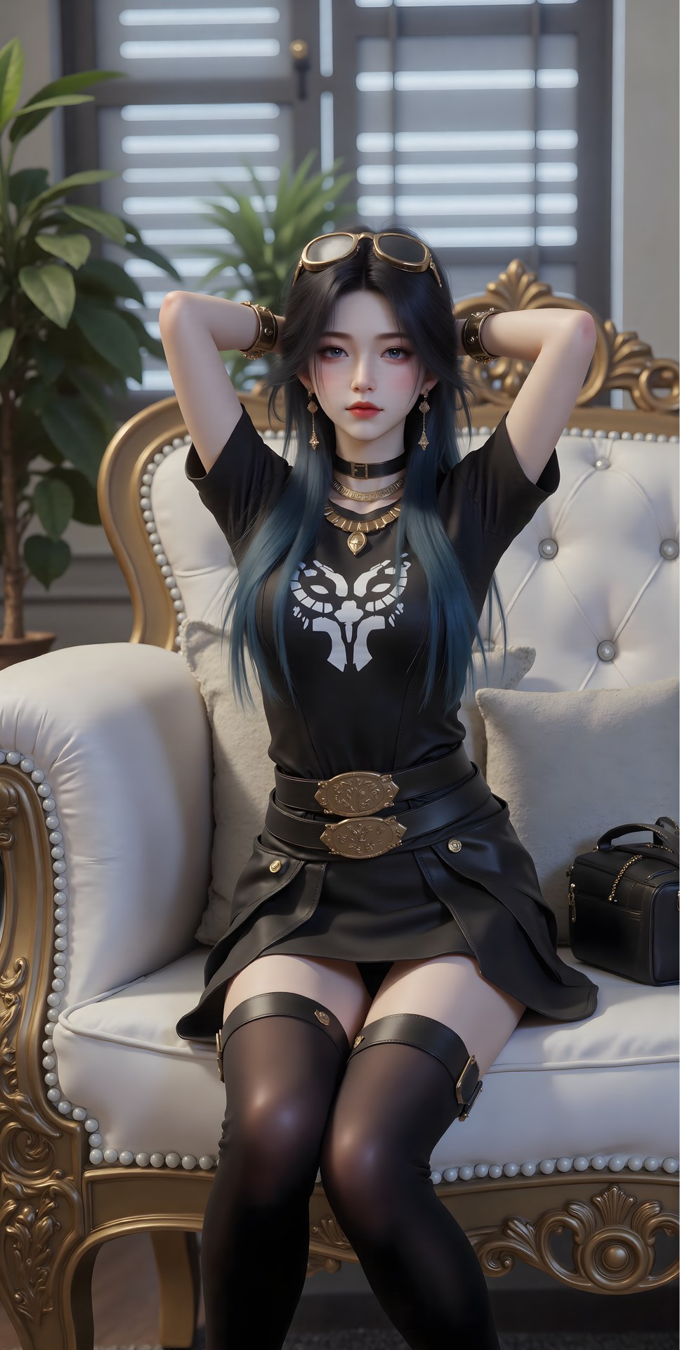 AI Porn - Mei Ning fantasy hanfu character gallery long hair AI Adult Gallery 80P