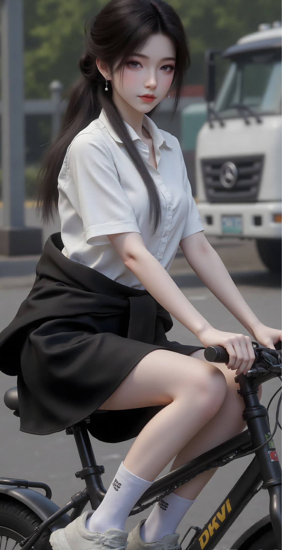 AI Porn - Mei Ning fantasy hanfu character gallery long hair AI Adult Gallery 80P