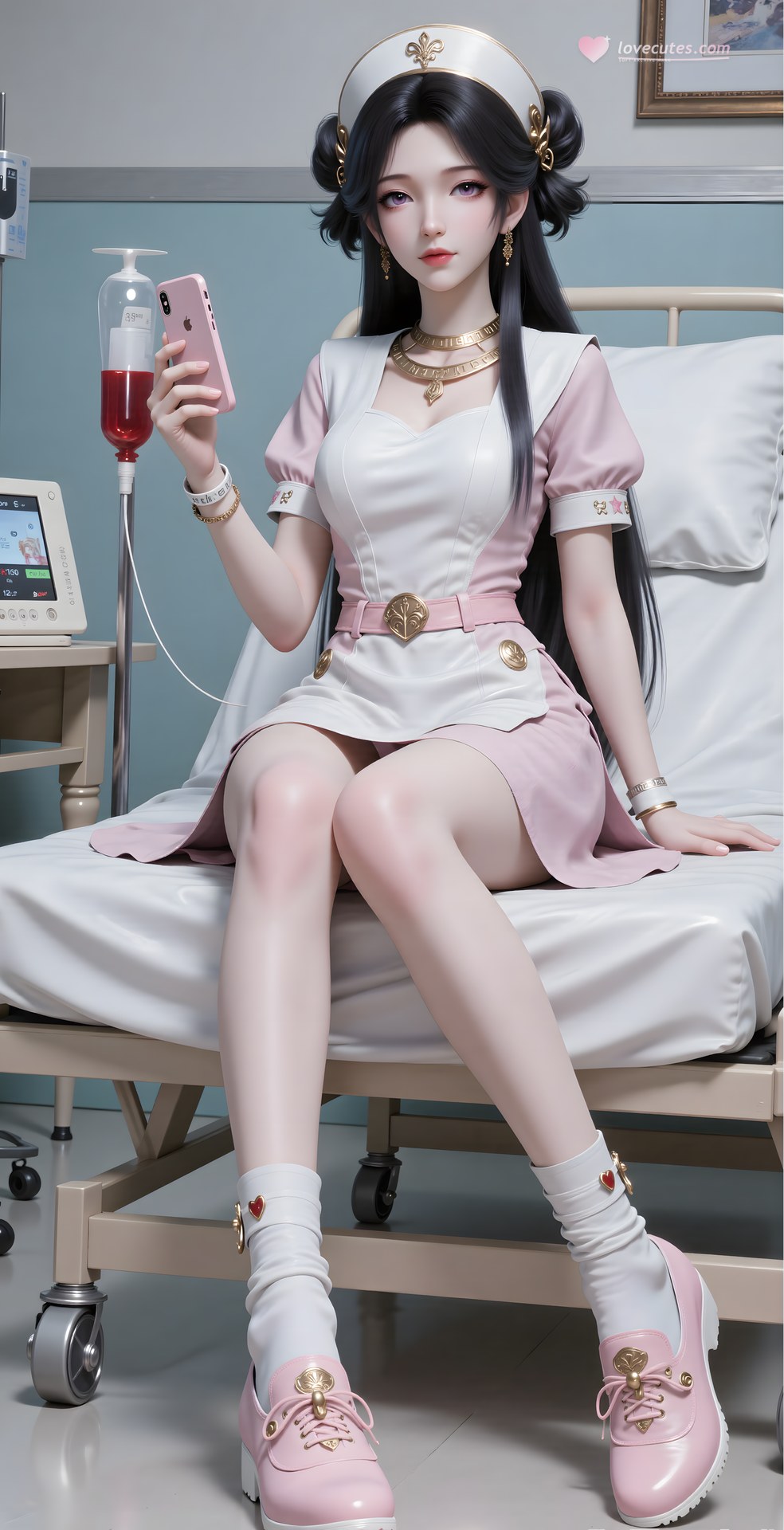 AI Porn - Mei Ning fantasy hanfu character gallery long hair AI Adult Gallery 80P