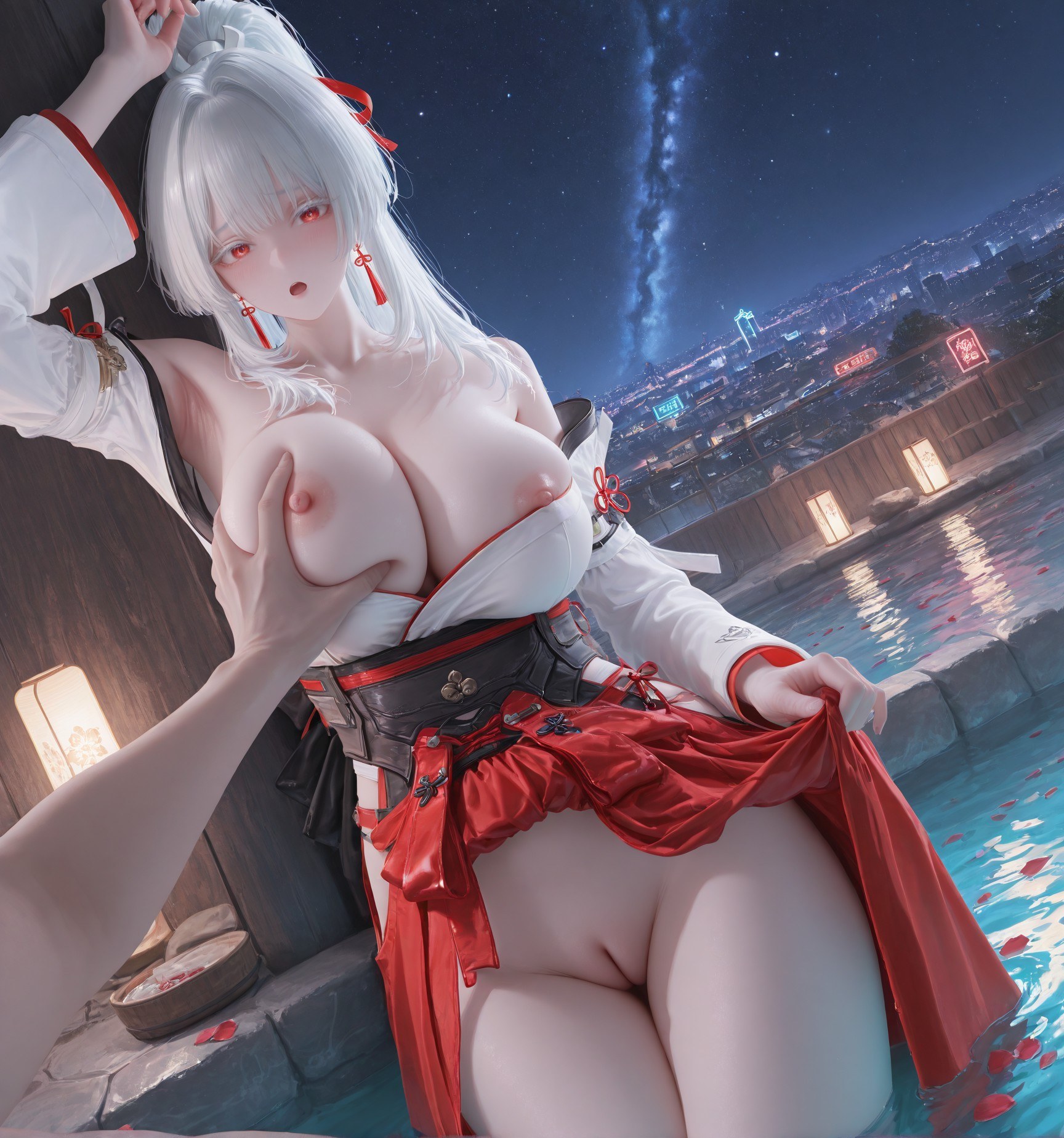 AI Porn - 鸣潮 绯雪：長髮角色寫真古风AI成人向圖集 129P