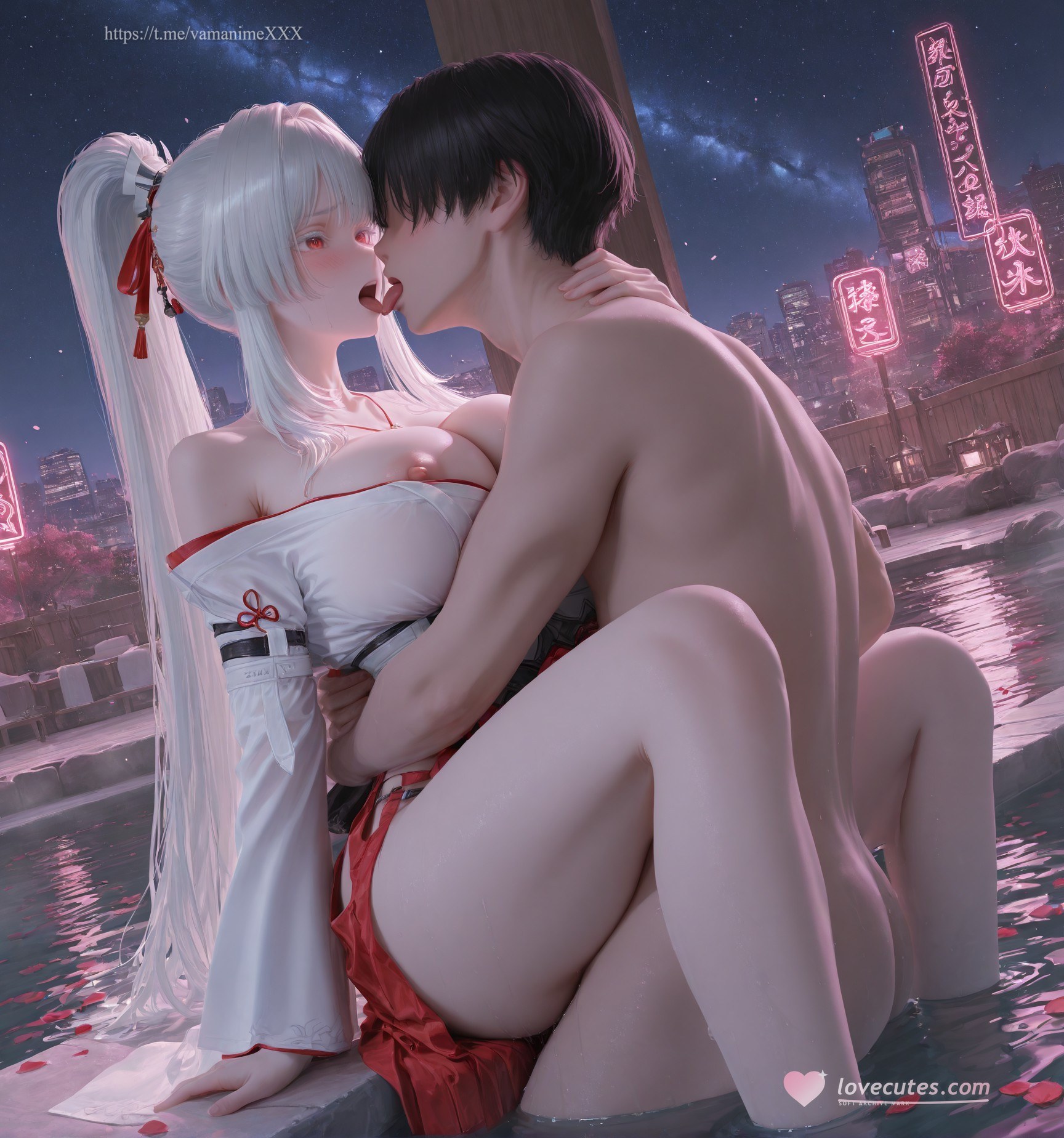 AI Porn - 鸣潮 绯雪：長髮角色寫真古风AI成人向圖集 129P