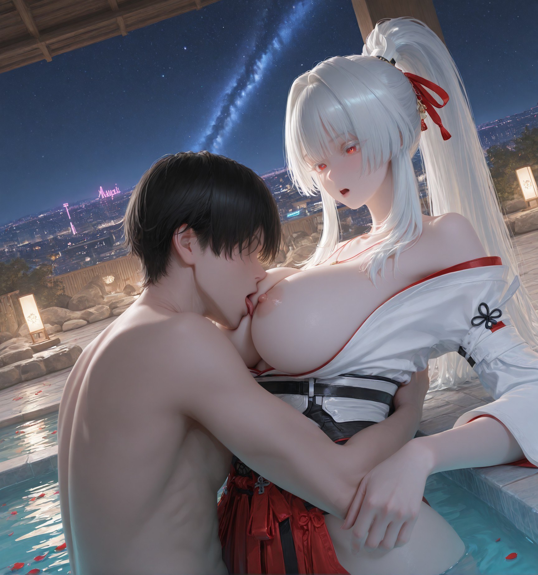 AI Porn - 鸣潮 绯雪：長髮角色寫真古风AI成人向圖集 129P