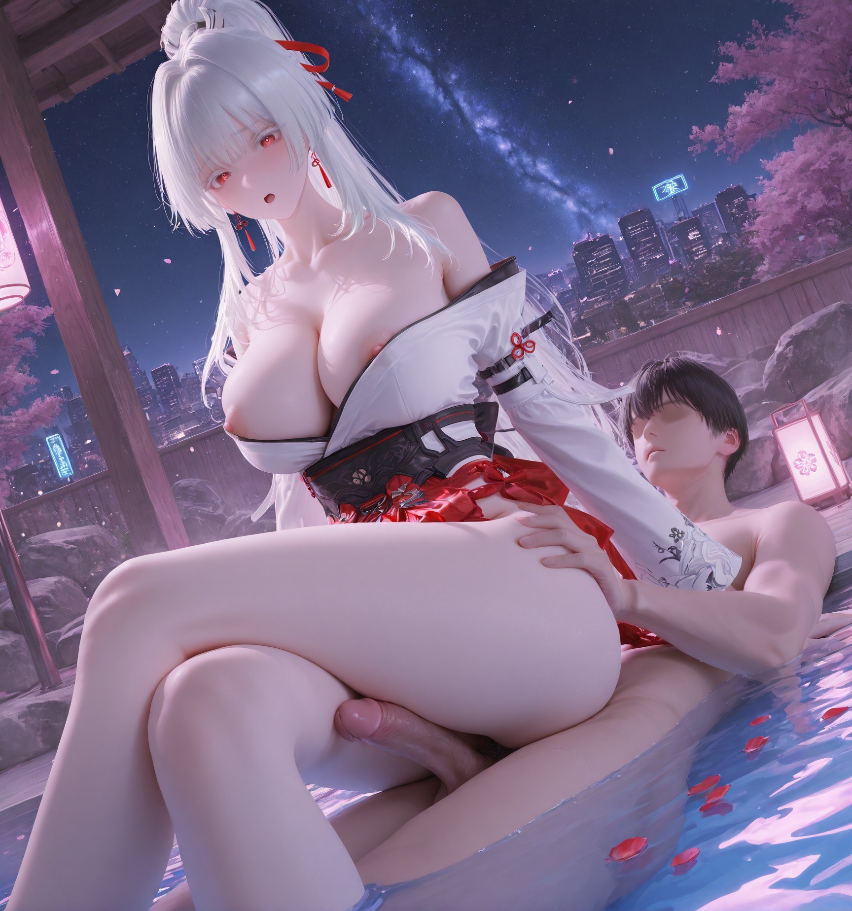 AI Porn - 鸣潮 绯雪：長髮角色寫真古风AI成人向圖集 129P