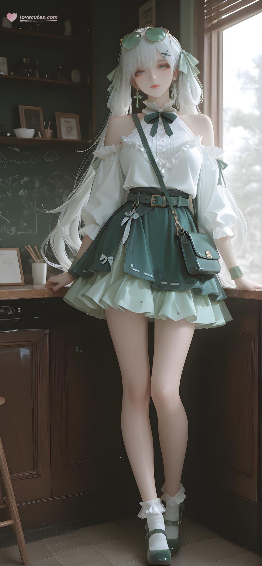 AI Porn - 鸣潮 今汐：長髮角色寫真古风AI成人向圖集 178P