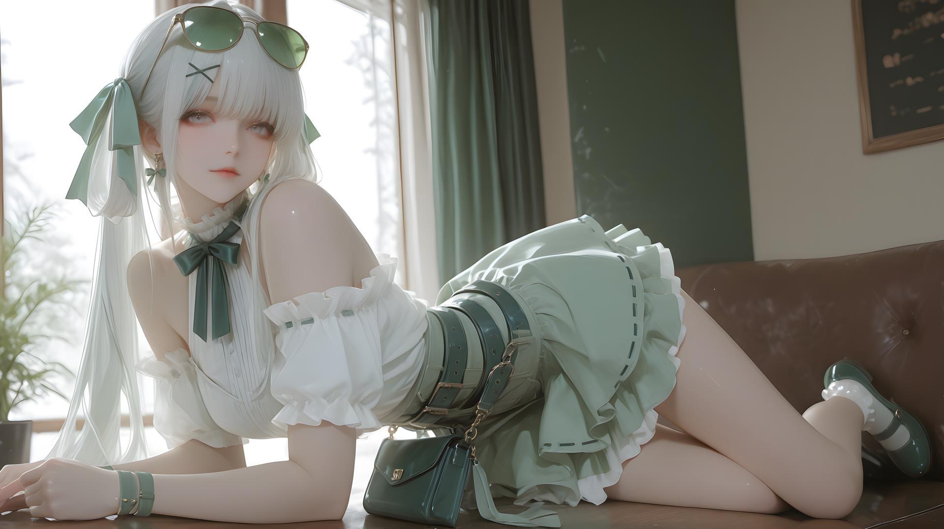 AI Porn - 鸣潮 今汐：長髮角色寫真古风AI成人向圖集 178P