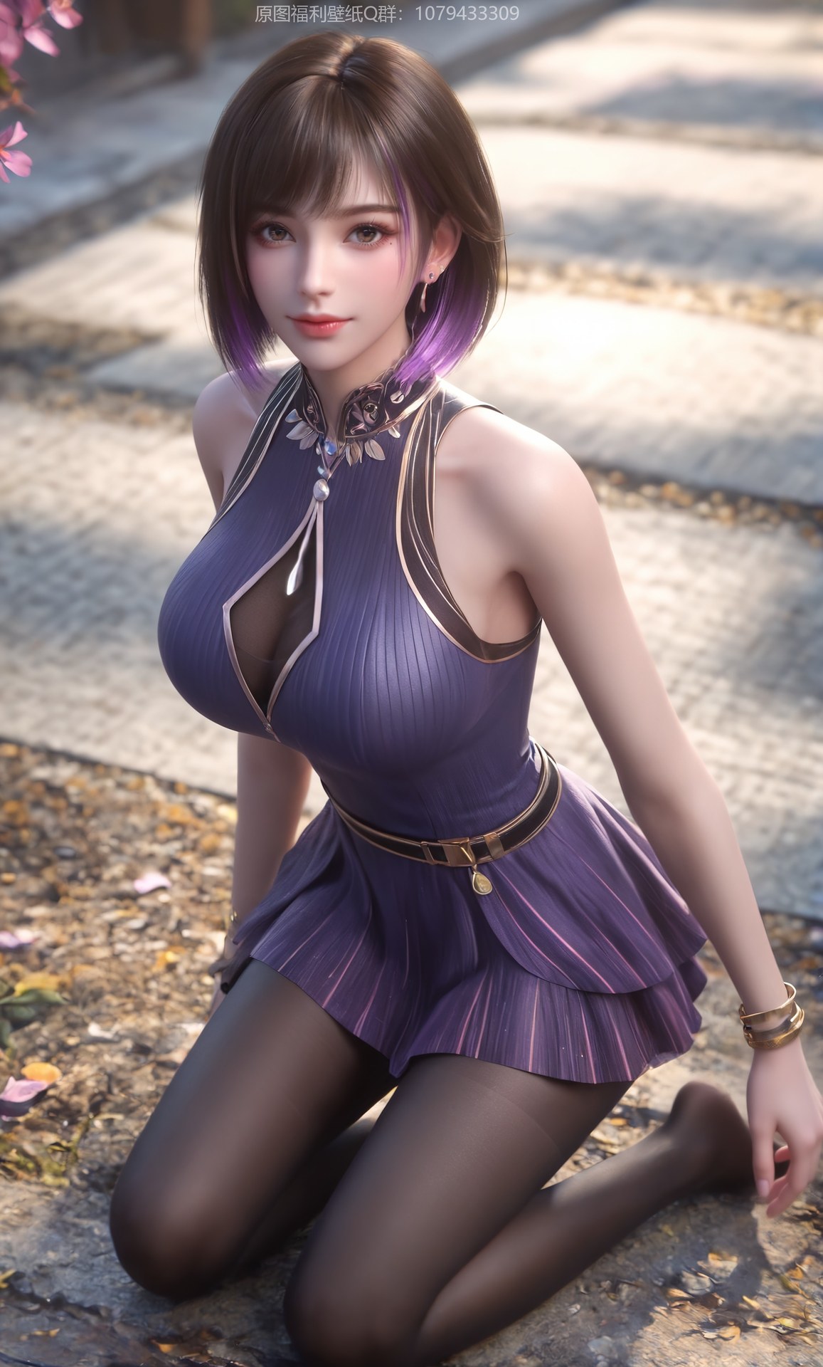 AI Porn - 深空彼岸 吴茵：長髮角色寫真美胸AI成人向圖集 306P