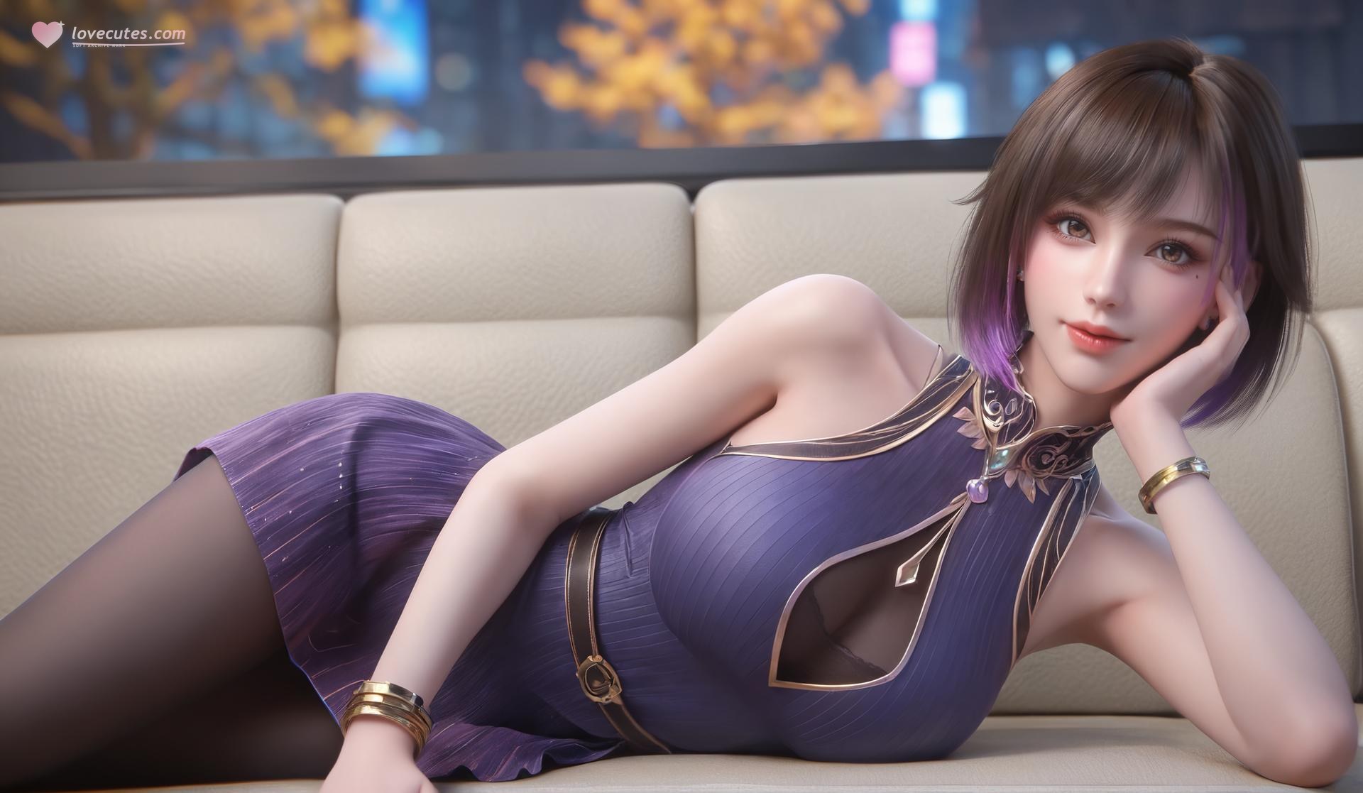 AI Porn - The Outcast Wu Yin ผมยาว แกลเลอรีตัวละคร ทรงอกเด่น แกลเลอรี AI 306P