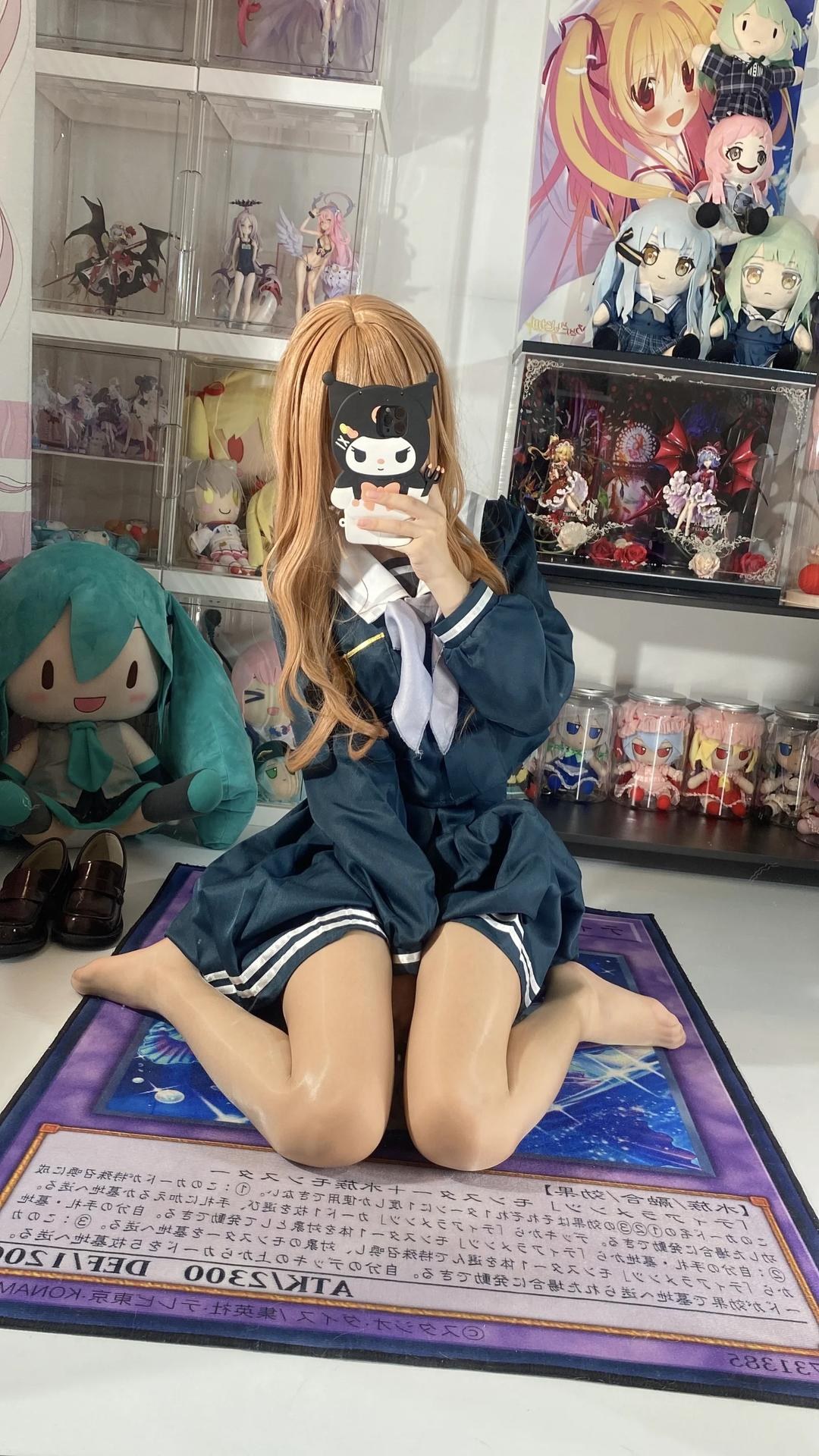 [cosplay] 白櫟Shirly - BanG Dream! 長崎素世：校服美腿足部角色還原 88P15V