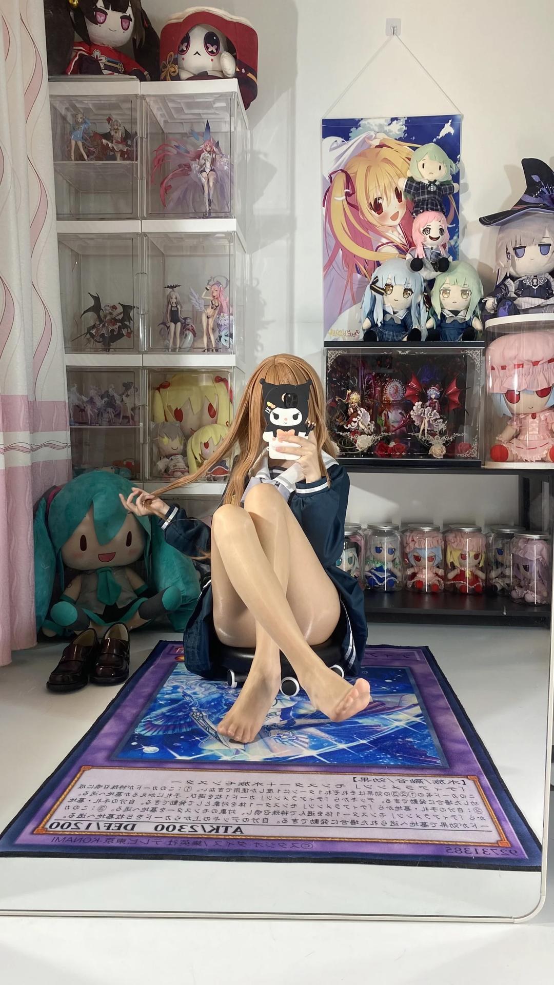 [cosplay] 白櫟Shirly - BanG Dream! 長崎素世：校服美腿足部角色還原 88P15V
