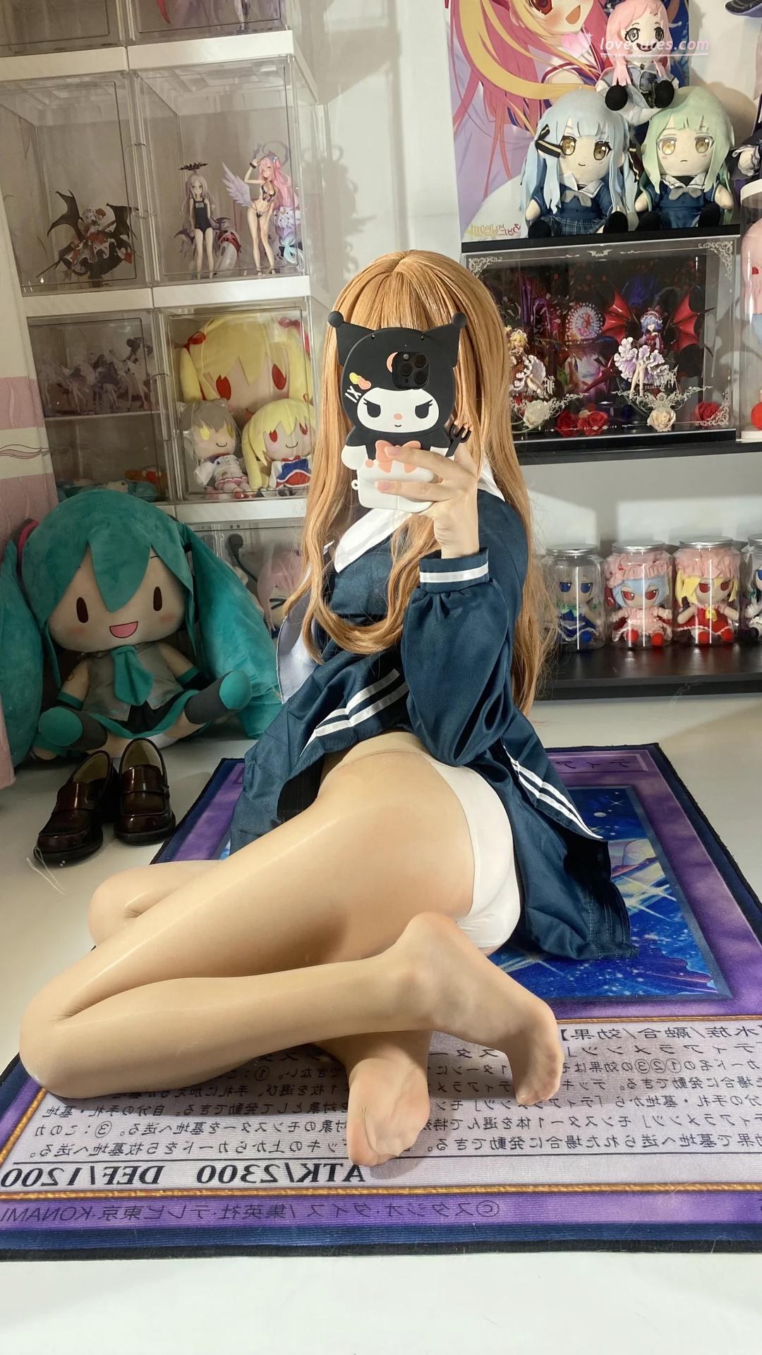 [cosplay] 白櫟Shirly - BanG Dream! 長崎素世：校服美腿足部角色還原 88P15V