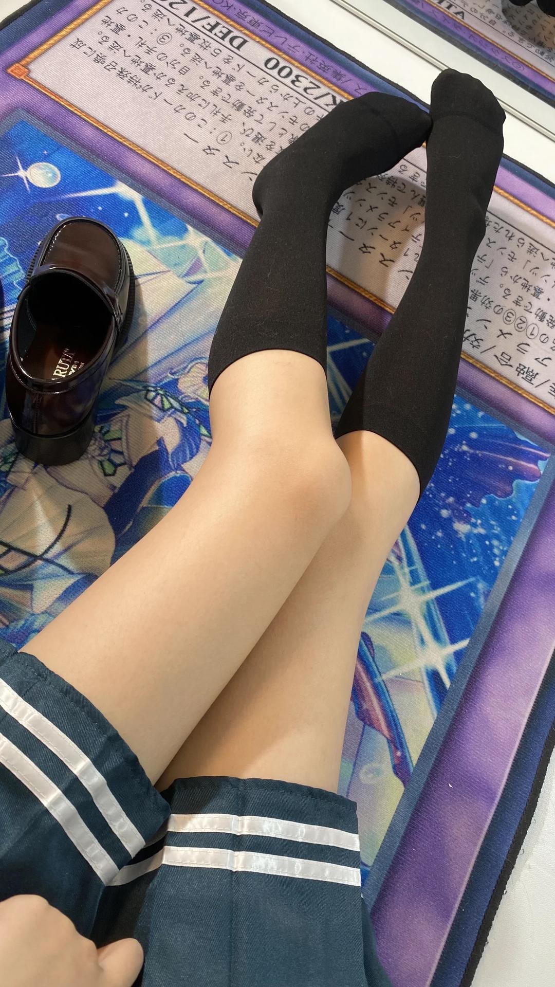 [cosplay] 白櫟Shirly - BanG Dream! 長崎素世：校服美腿足部角色還原 88P15V
