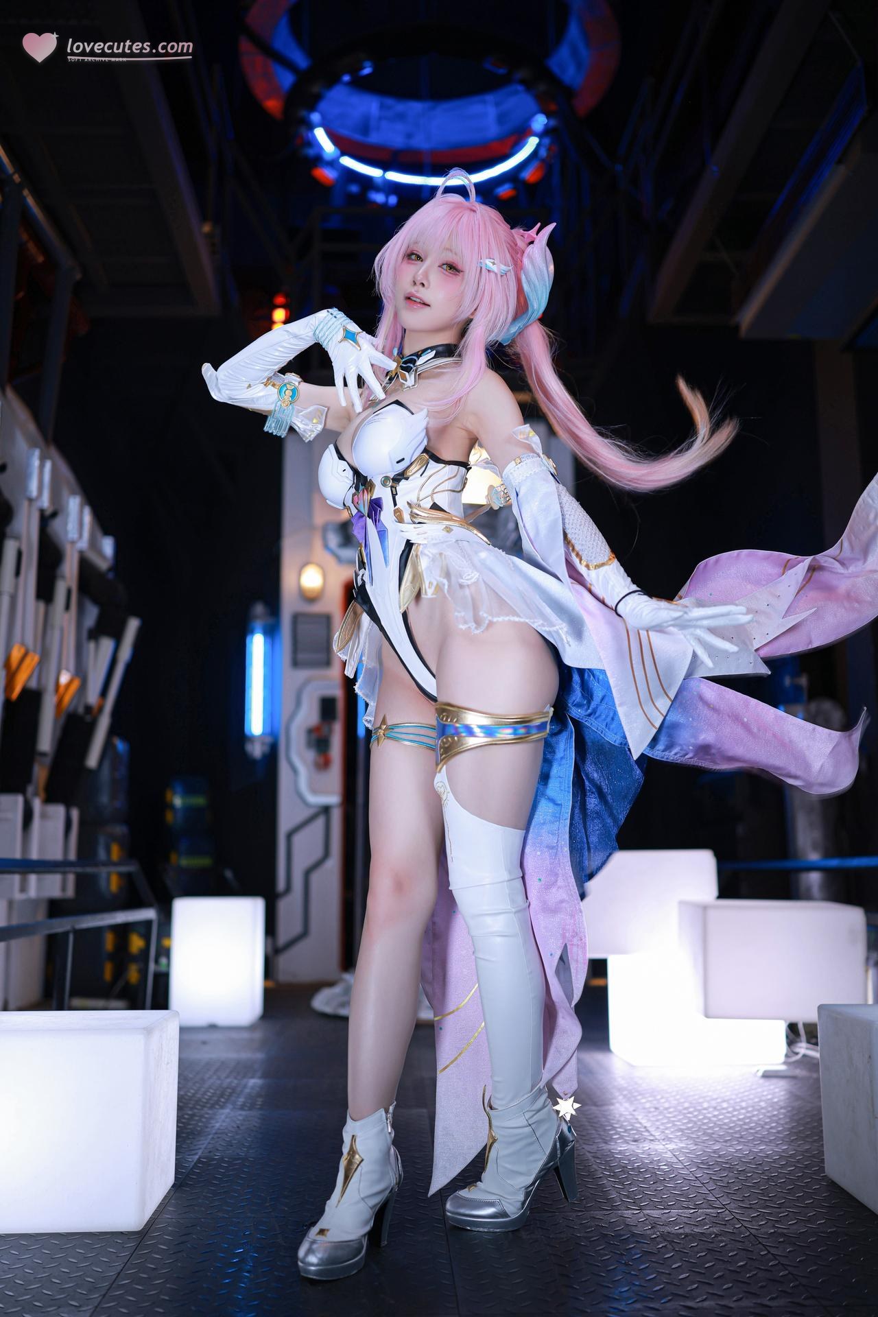 [cosplay] 水淼aqua - 鸣潮 爱弥斯：鸣潮 爱弥斯角色還原美腿大尺度 61P