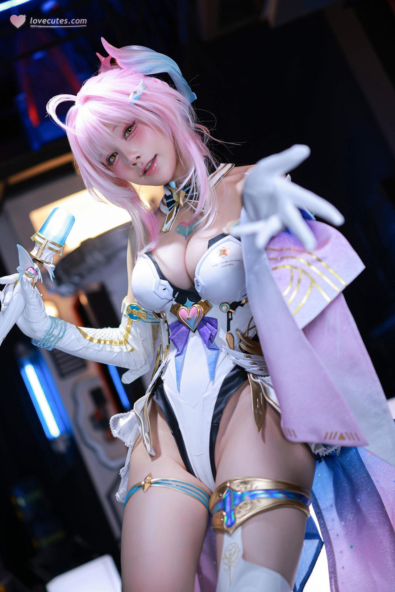 [cosplay] 水淼aqua - 鸣潮 爱弥斯：鸣潮 爱弥斯角色還原美腿大尺度 61P