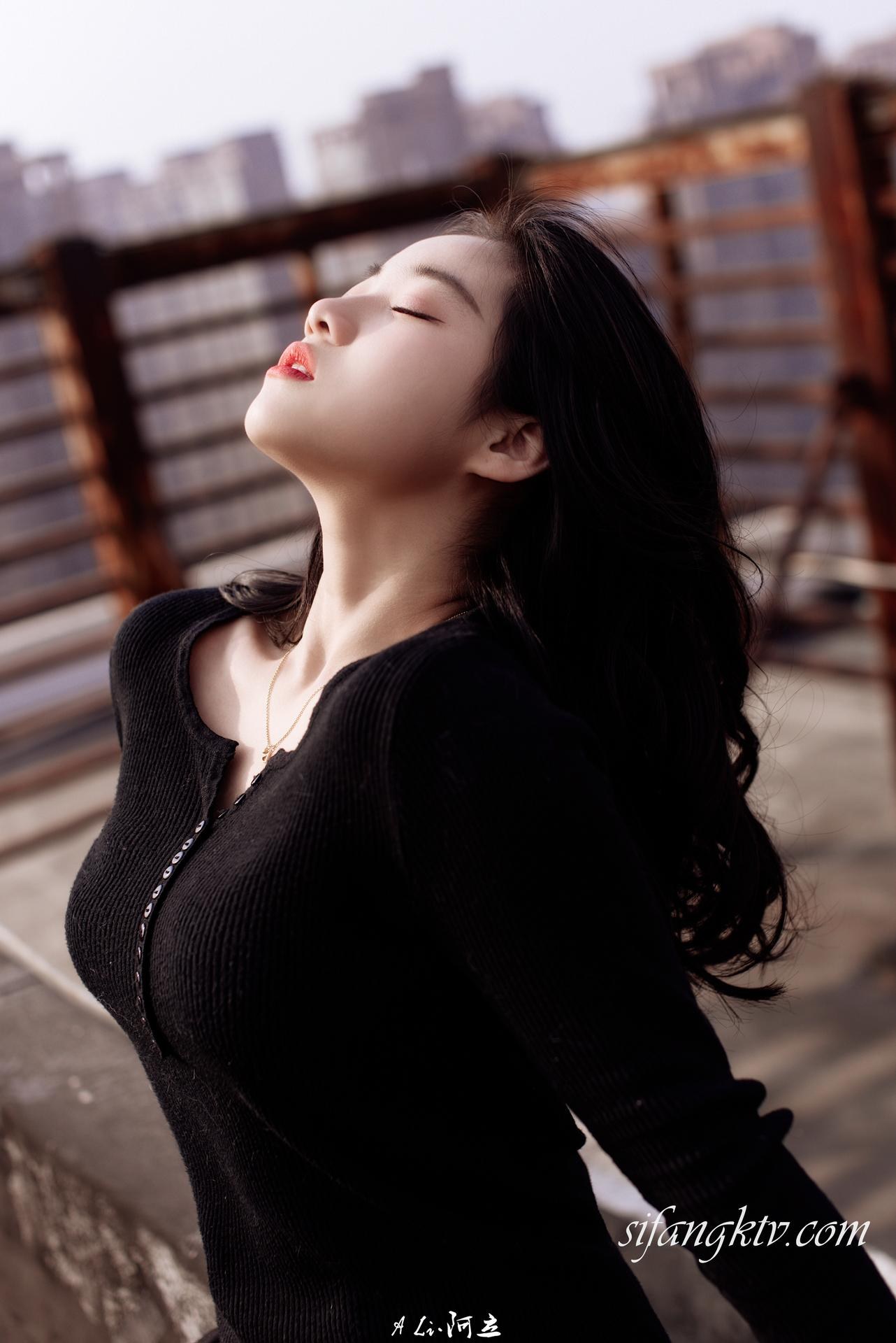 [Model] Photographer ALi - Private Model Black Outfit Bust Shoot 46P1V