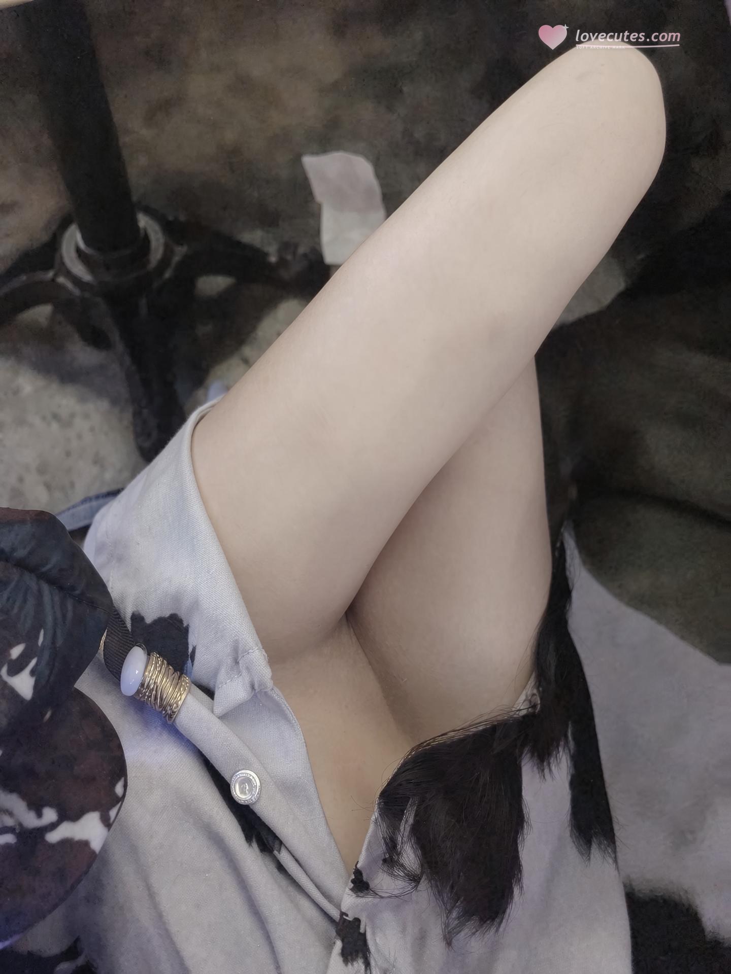 [私房] 7mtY - 美胸白虎プライベート福利セット 125P36V