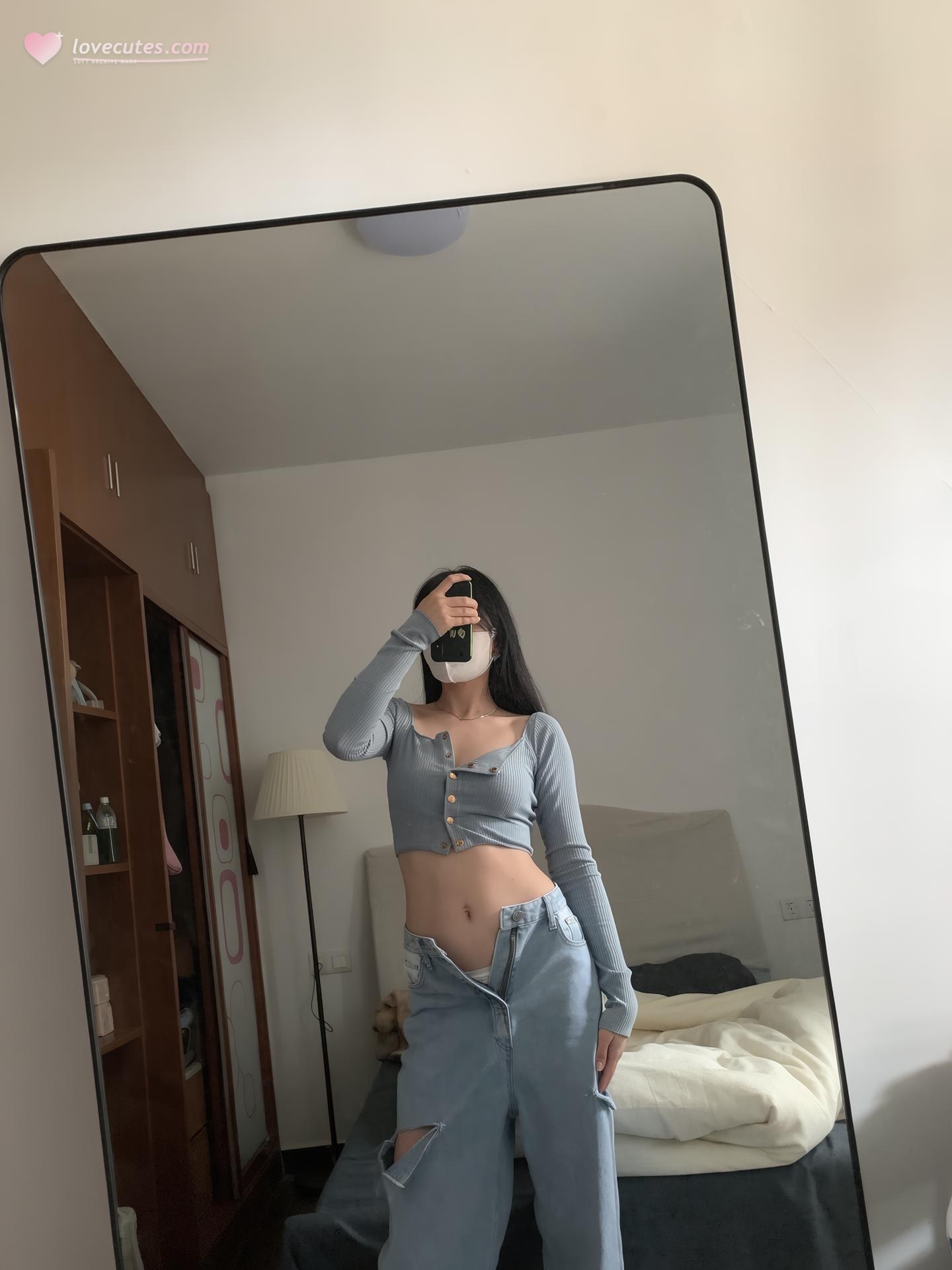[Private Room] Ayi Shi Ayi - selfie ngực đẹp video 111P146V