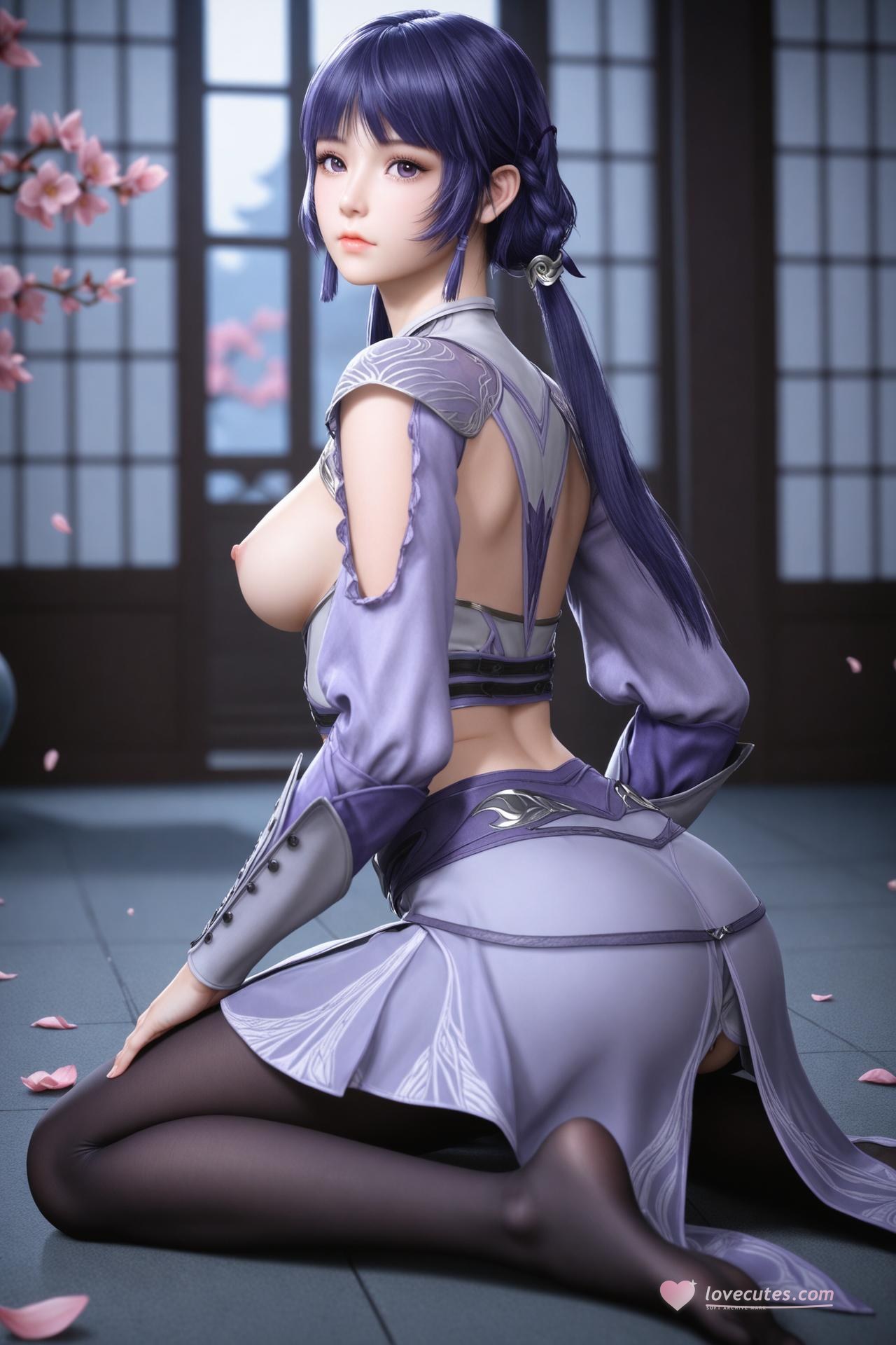 AI Porn - 斗羅大陸 白沉香 ロングヘア キャラクター画像集 豊かな胸元 AI画像ギャラリー 172P