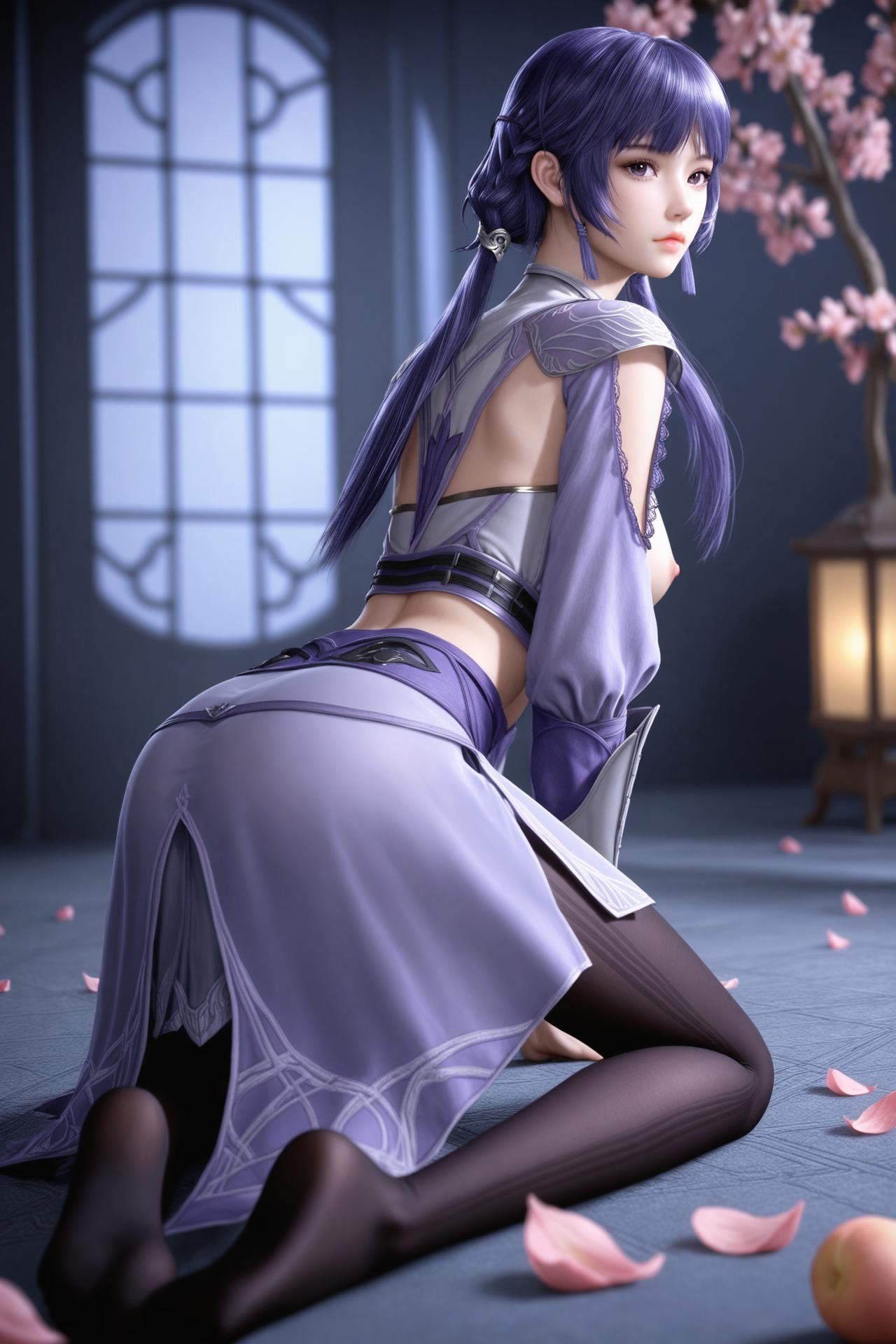 AI Porn - 斗羅大陸 白沉香 ロングヘア キャラクター画像集 豊かな胸元 AI画像ギャラリー 172P