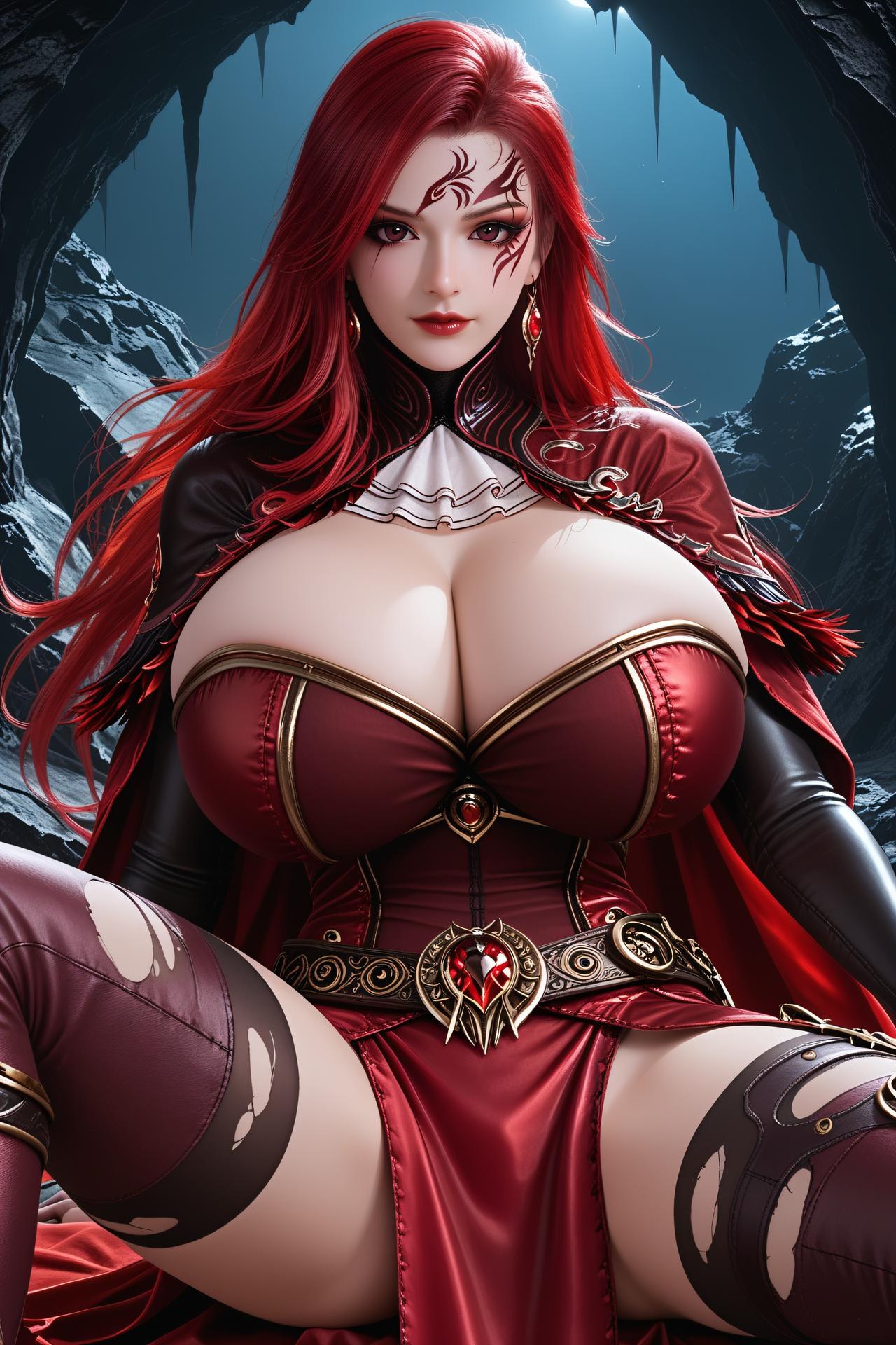 AI Porn - Đấu La Đại Lục Ma Xiaotao bộ ảnh nhân vật tóc dài vòng một gợi cảm bộ sưu tập AI 70P