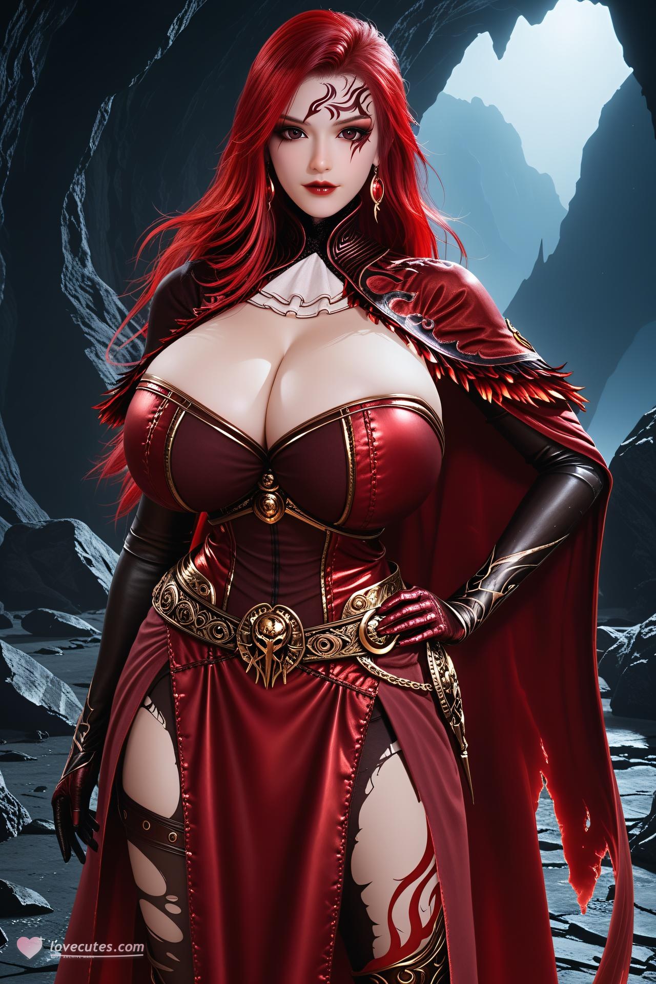 AI Porn - Đấu La Đại Lục Ma Xiaotao bộ ảnh nhân vật tóc dài vòng một gợi cảm bộ sưu tập AI 70P