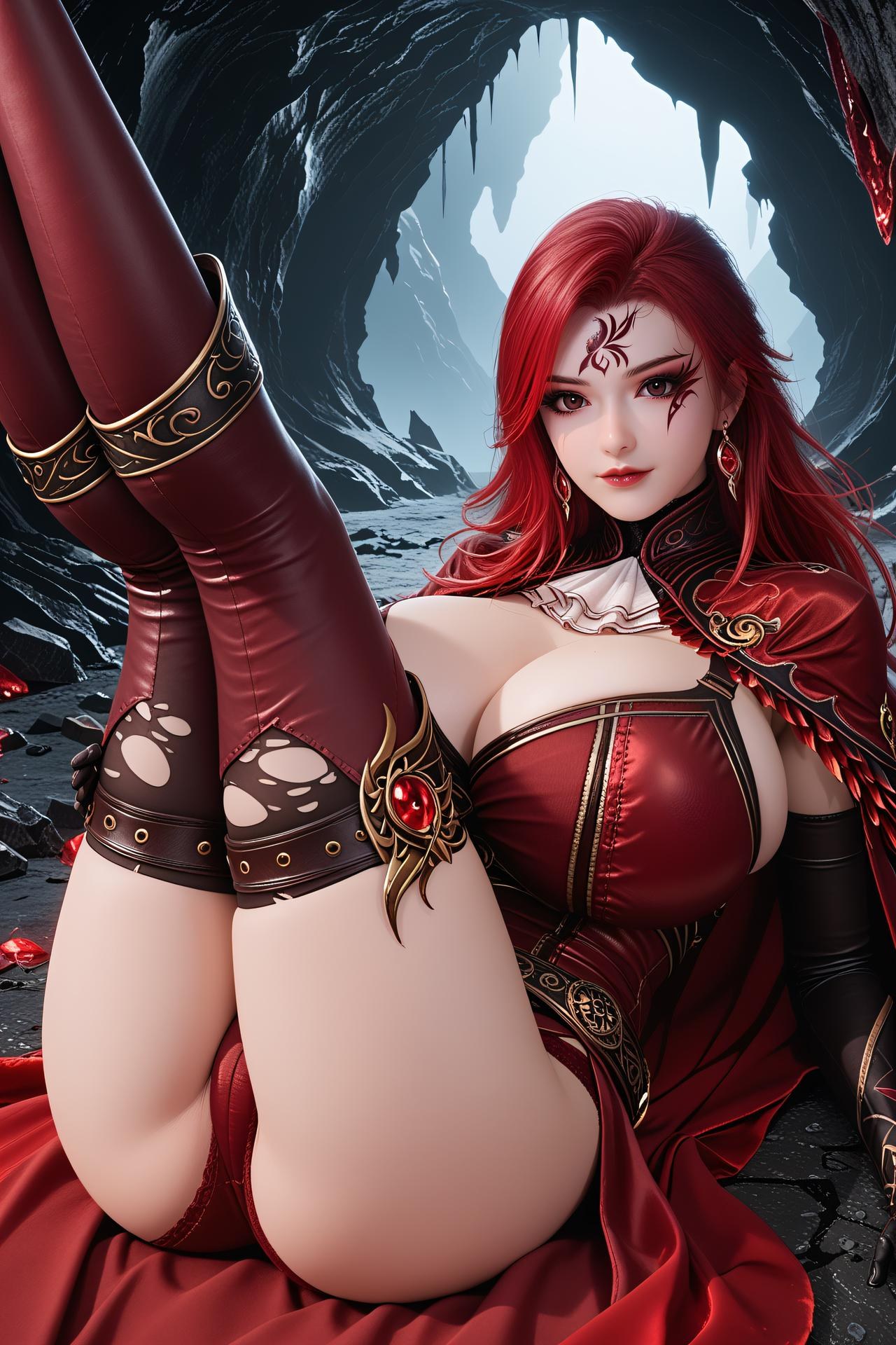 AI Porn - Đấu La Đại Lục Ma Xiaotao bộ ảnh nhân vật tóc dài vòng một gợi cảm bộ sưu tập AI 70P