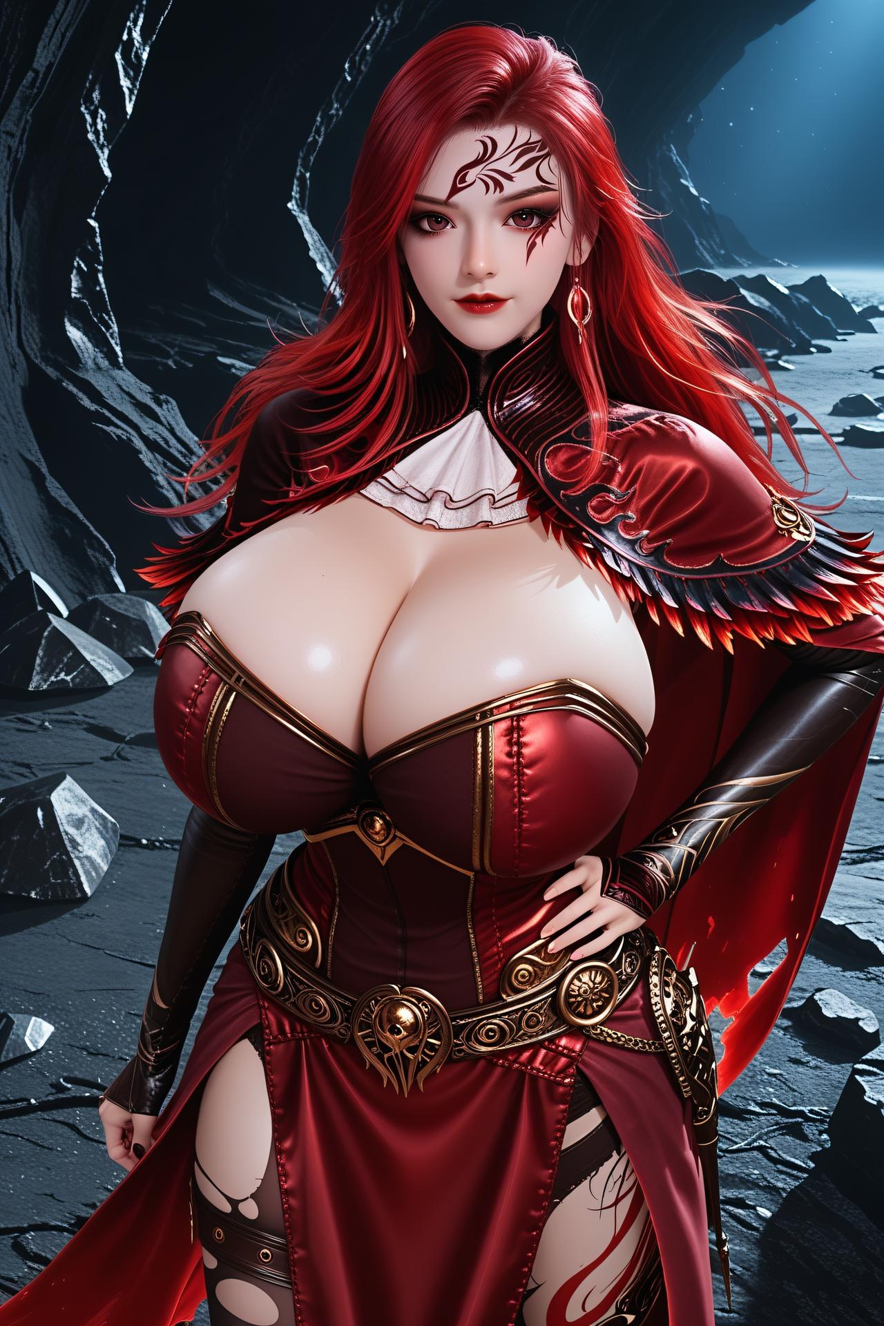 AI Porn - Đấu La Đại Lục Ma Xiaotao bộ ảnh nhân vật tóc dài vòng một gợi cảm bộ sưu tập AI 70P