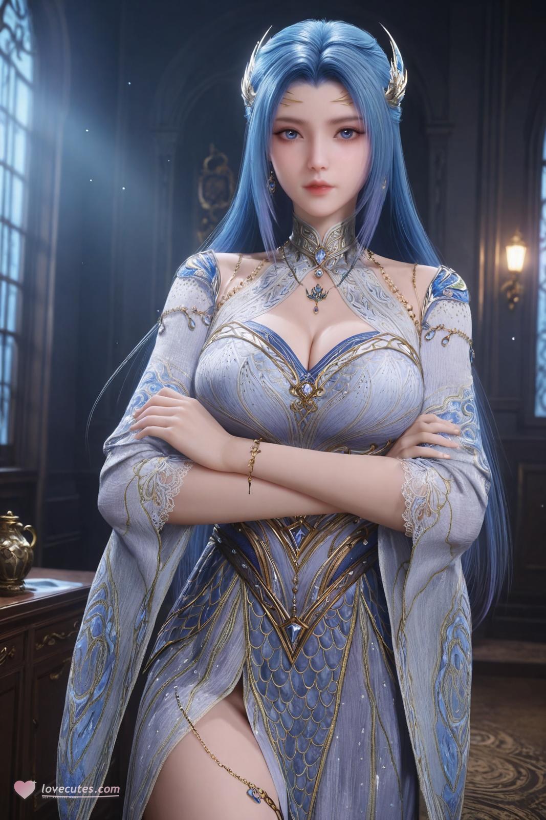 AI Porn - 斗羅大陸 唐舞桐 ピンク髪 ロングヘア キャラクター画像集 AI画像ギャラリー 482P