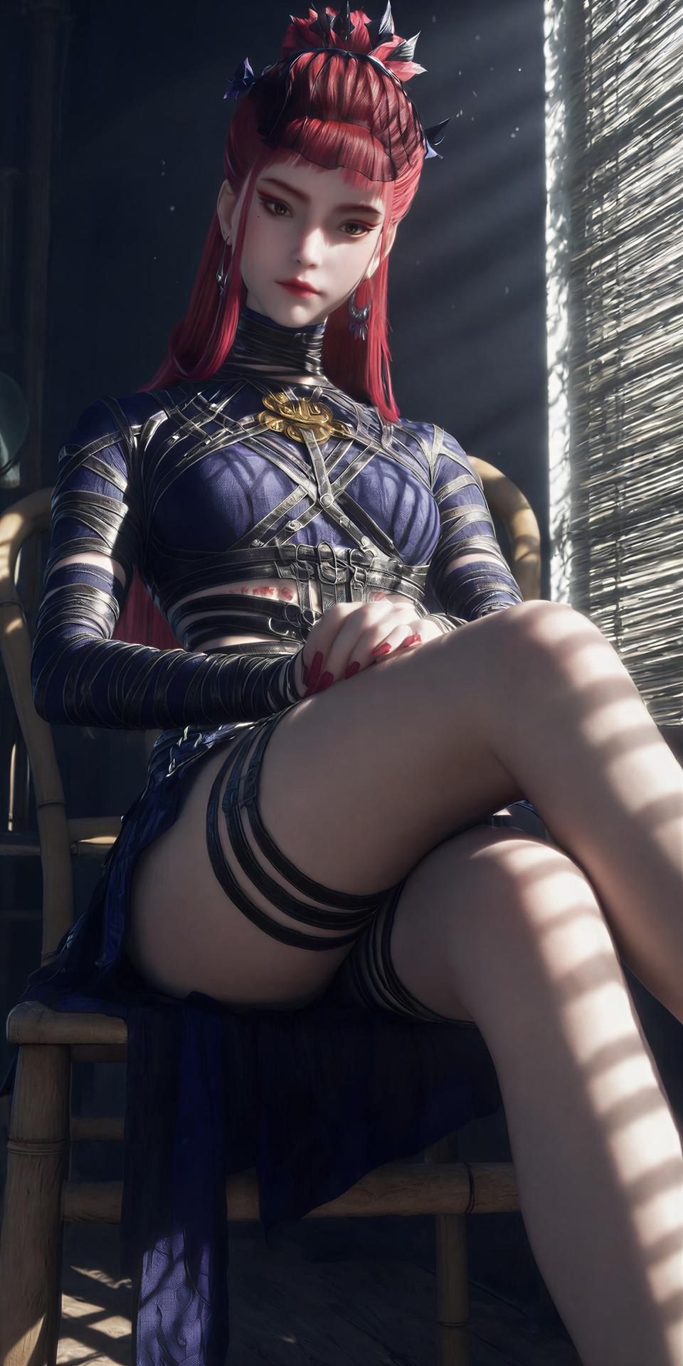 AI Porn - 画江湖之不良人 降臣 古風 キャラクター画像集 ロングヘア AI画像ギャラリー 123P