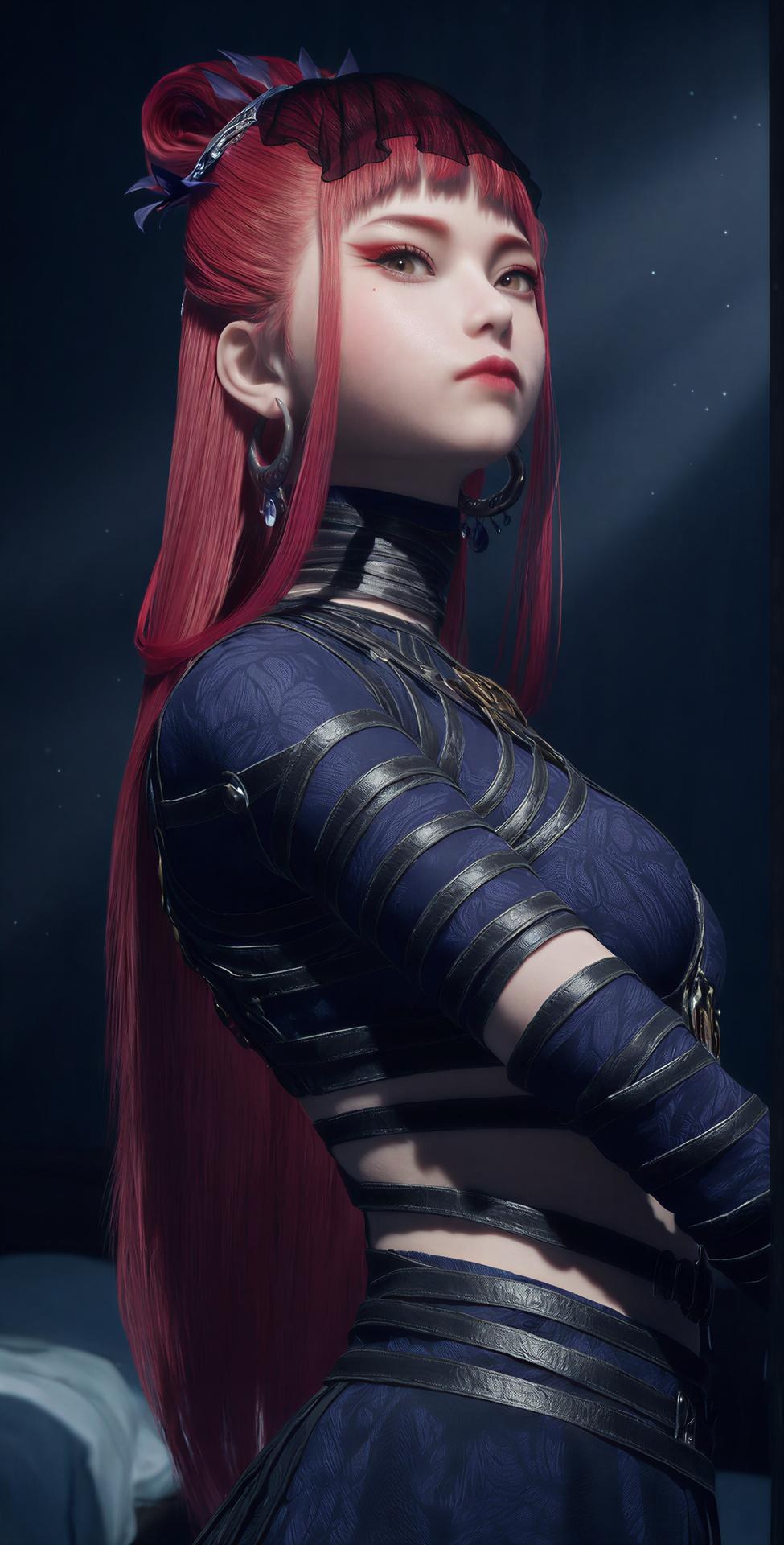 AI Porn - 画江湖之不良人 降臣 古風 キャラクター画像集 ロングヘア AI画像ギャラリー 123P