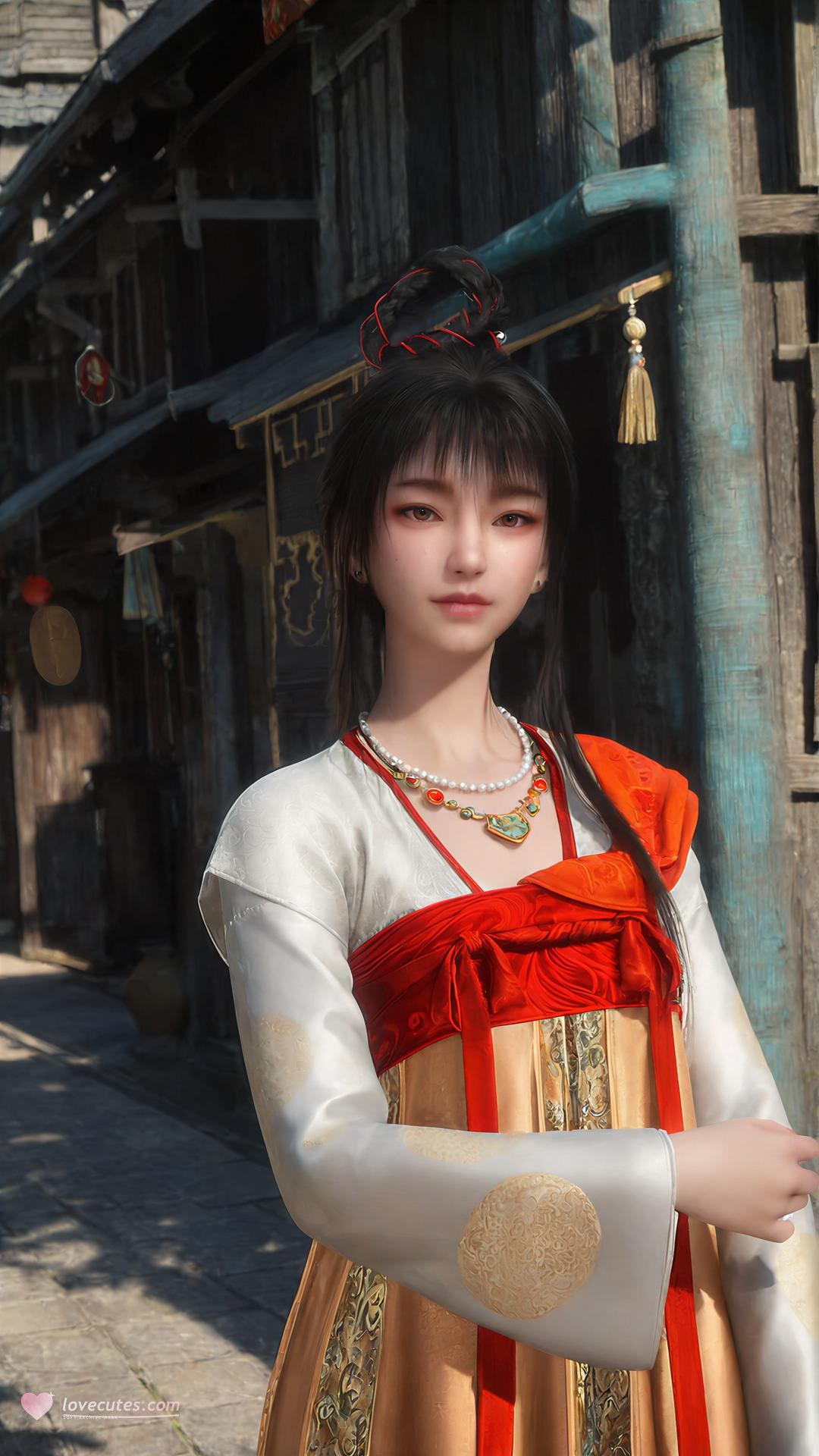 AI Porn - Bu Liang Ren Yinggou cổ phong bộ ảnh nhân vật tóc dài bộ sưu tập AI 100P