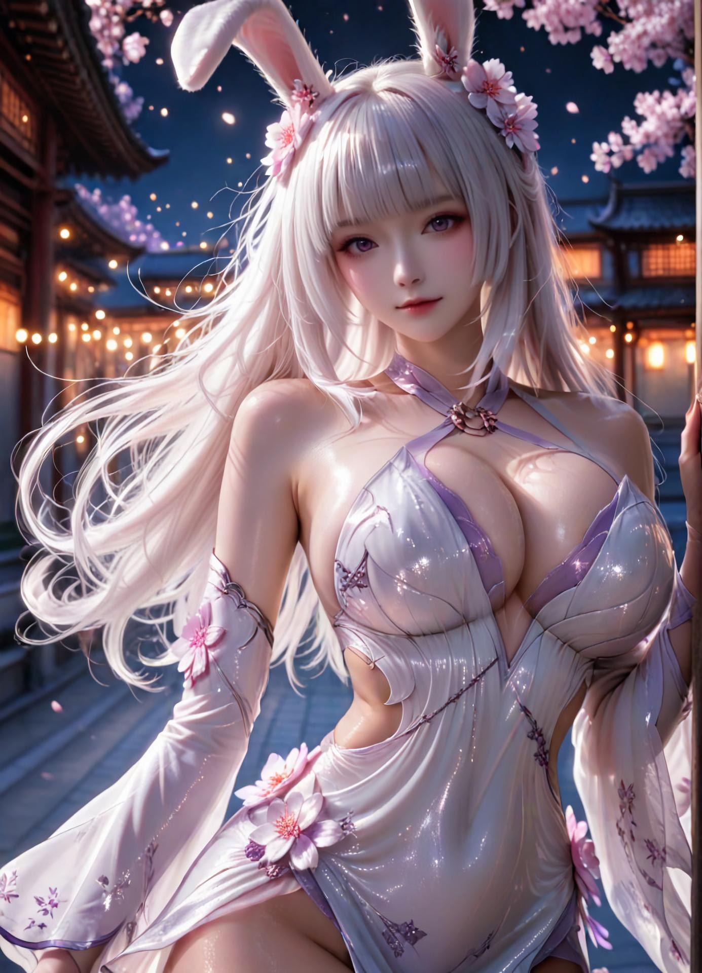 AI Porn - 王者荣耀 花间舞：古风舞姬角色寫真AI成人向圖集 116P