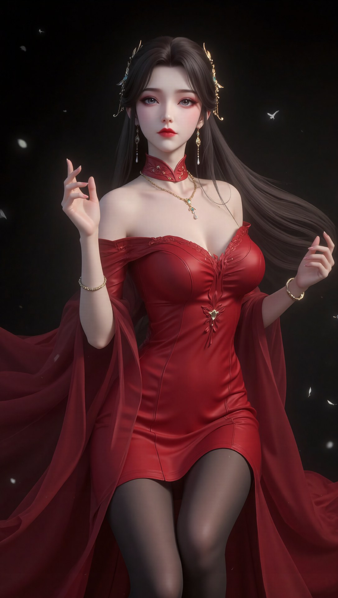 AI Porn - Xi Youqin fantasy hanfu character gallery long hair AI Adult Gallery 70P