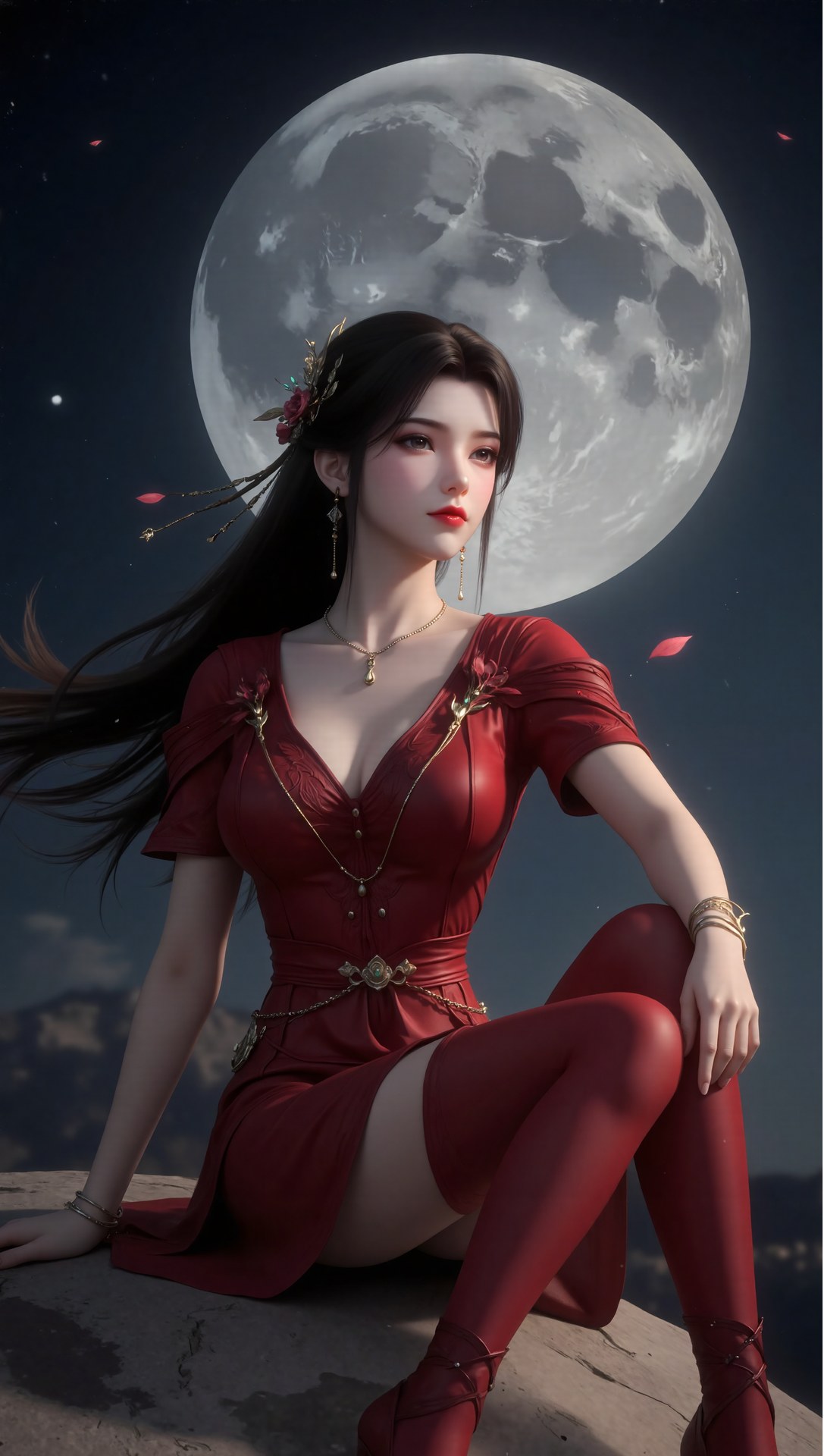 AI Porn - Xi Youqin fantasy hanfu character gallery long hair AI Adult Gallery 70P