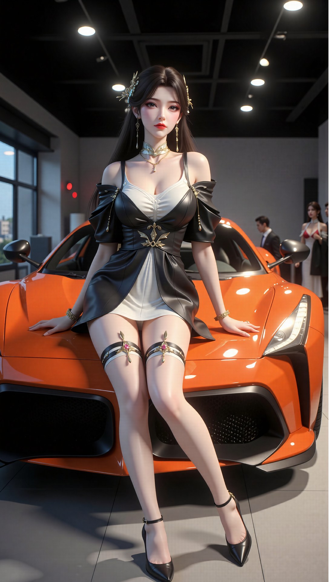 AI Porn - Xi Youqin fantasy hanfu character gallery long hair AI Adult Gallery 70P