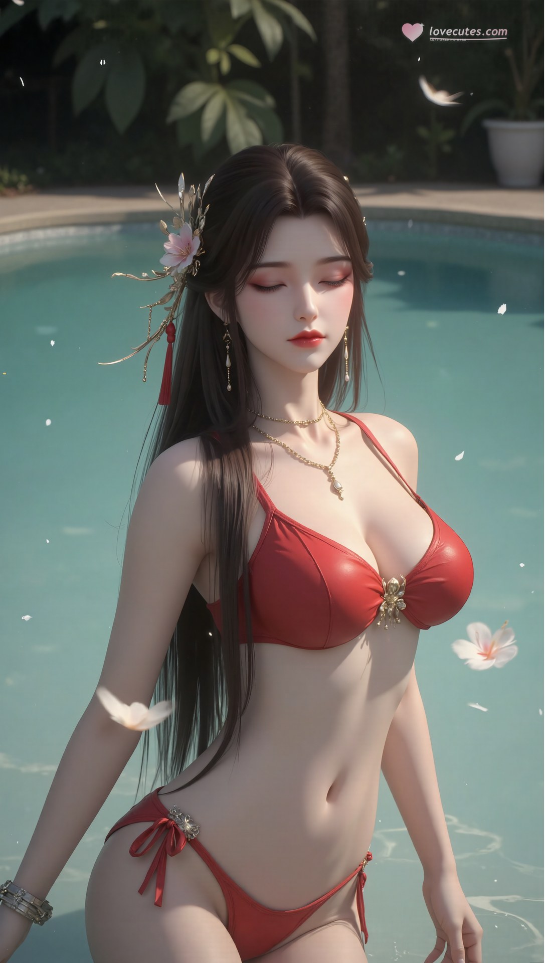 AI Porn - Xi Youqin fantasy hanfu character gallery long hair AI Adult Gallery 70P