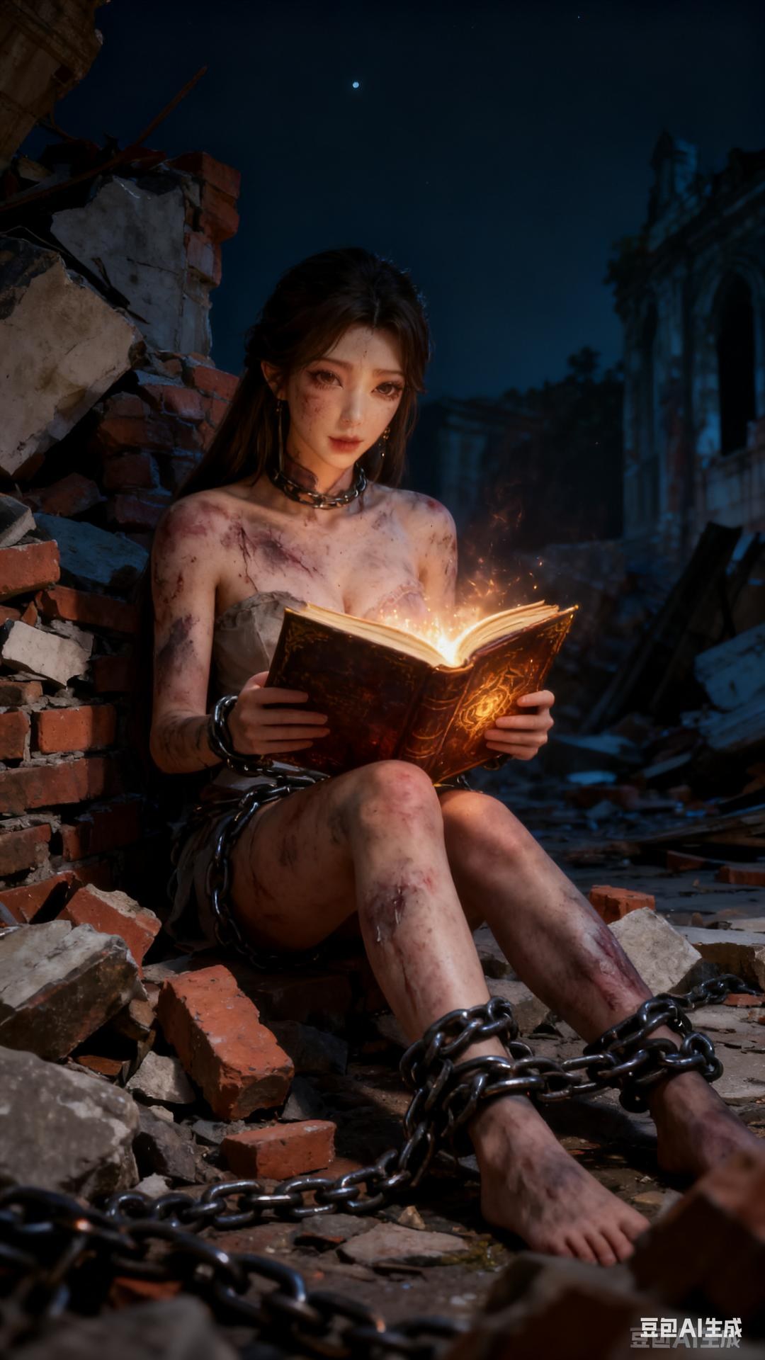AI Porn - Xi Youqin cổ phong bộ ảnh nhân vật tóc dài bộ sưu tập AI 89P